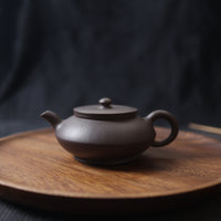 *New Product* [Combined Plate] Fully Handmade Purple Clay Duan Mu Symbiotic Mineral Purple Clay Teapot