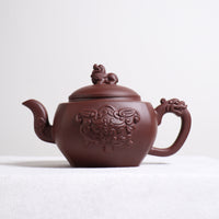 *Autumn Reward｜Buy one get three free*【Sifang Longzun】Original Mineral Purple Clay Teapot