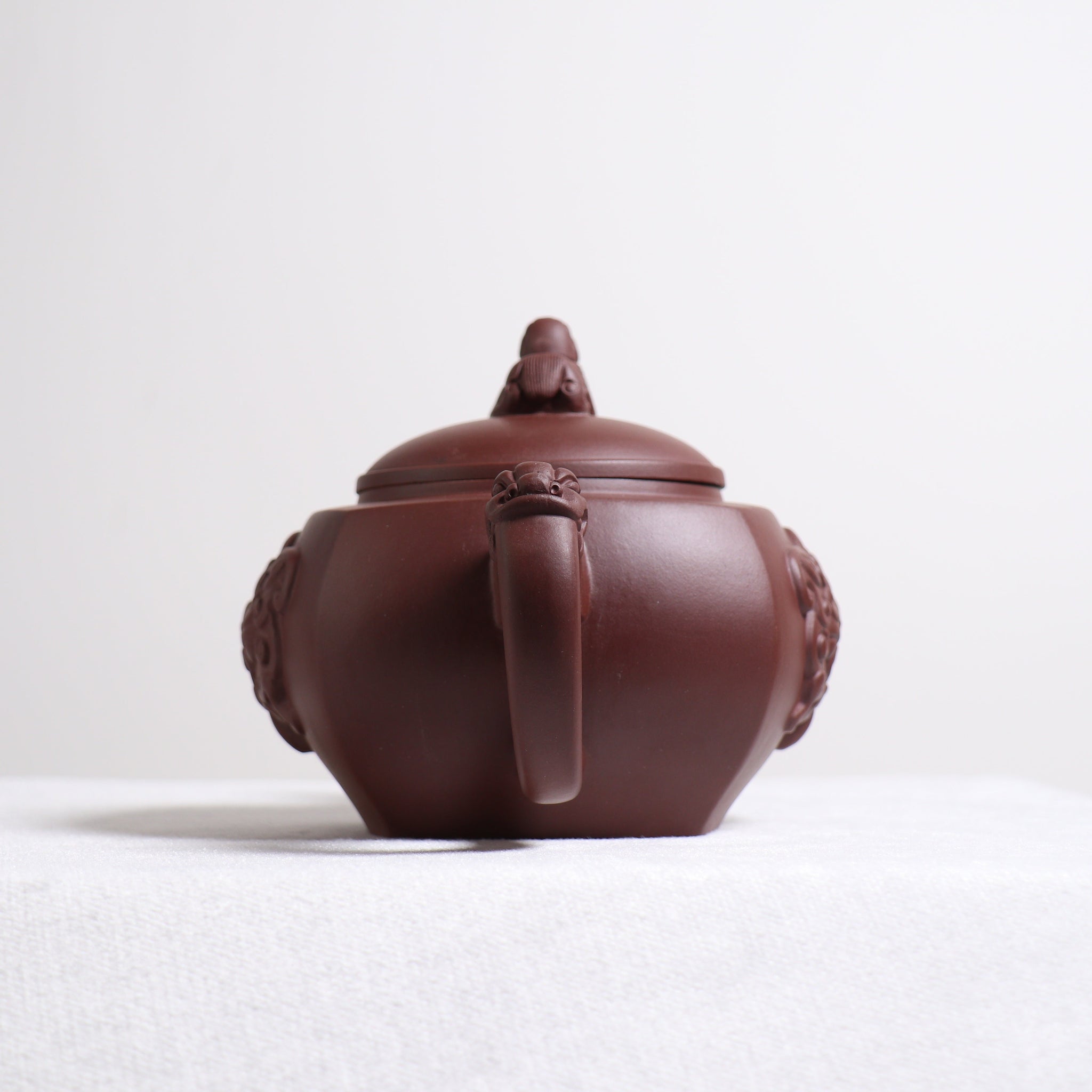 *Autumn Reward｜Buy one get three free*【Sifang Longzun】Original Mineral Purple Clay Teapot