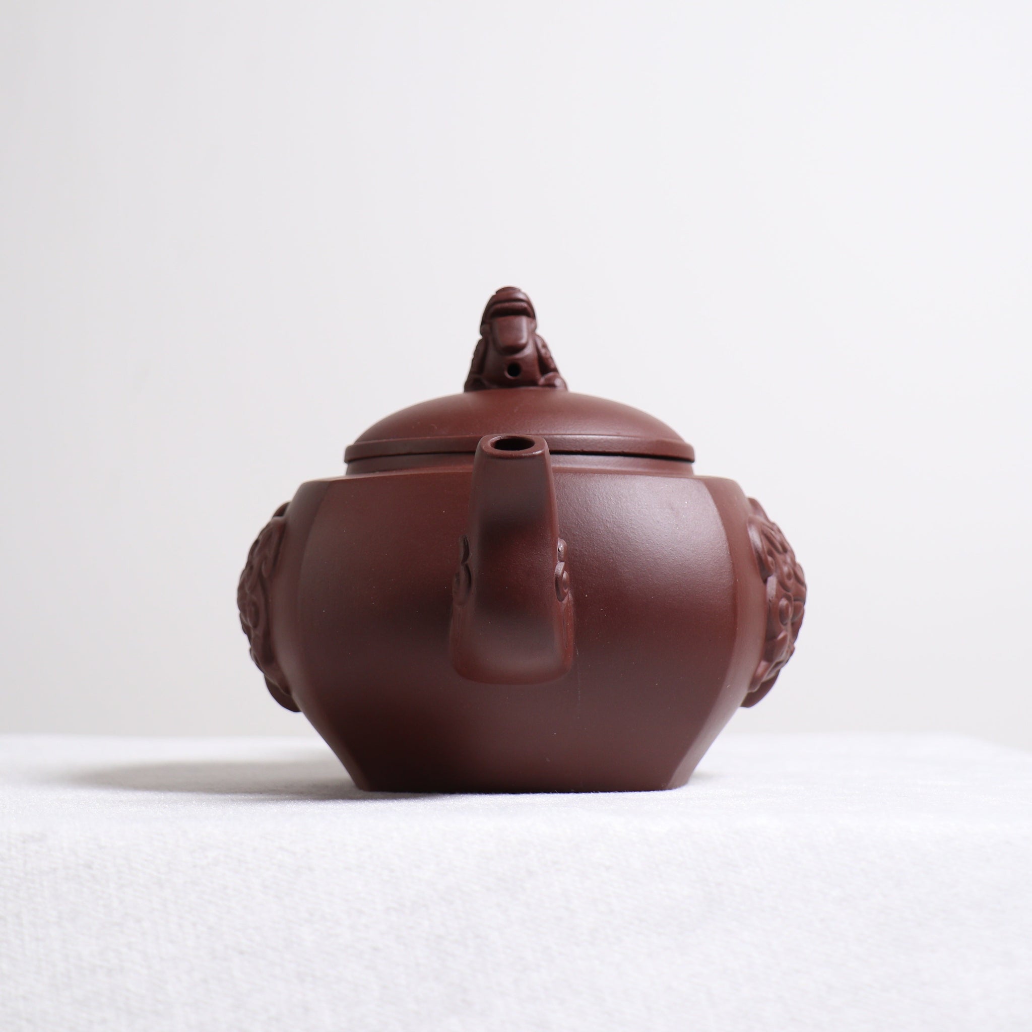 *Autumn Reward｜Buy one get three free*【Sifang Longzun】Original Mineral Purple Clay Teapot