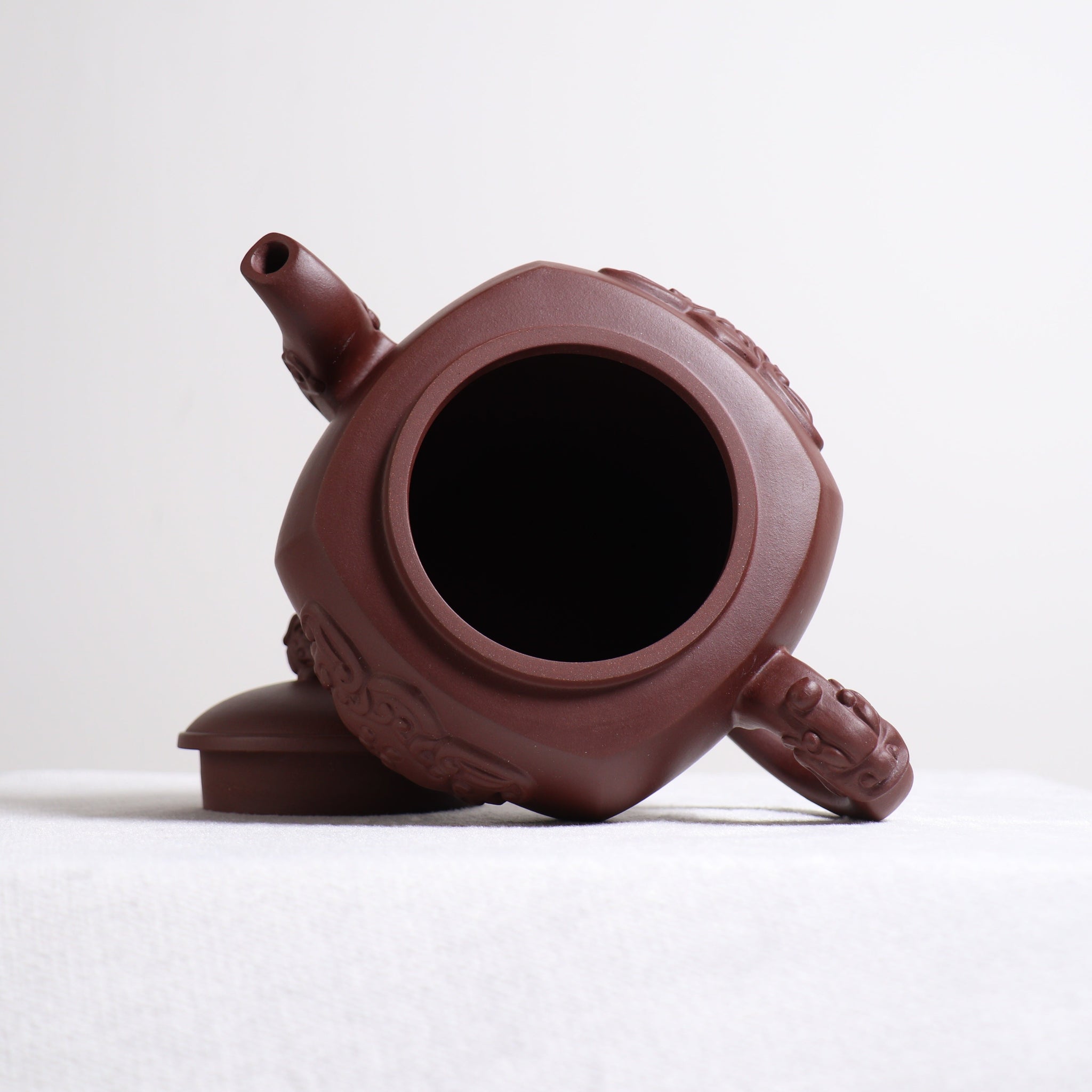 *Autumn Reward｜Buy one get three free*【Sifang Longzun】Original Mineral Purple Clay Teapot