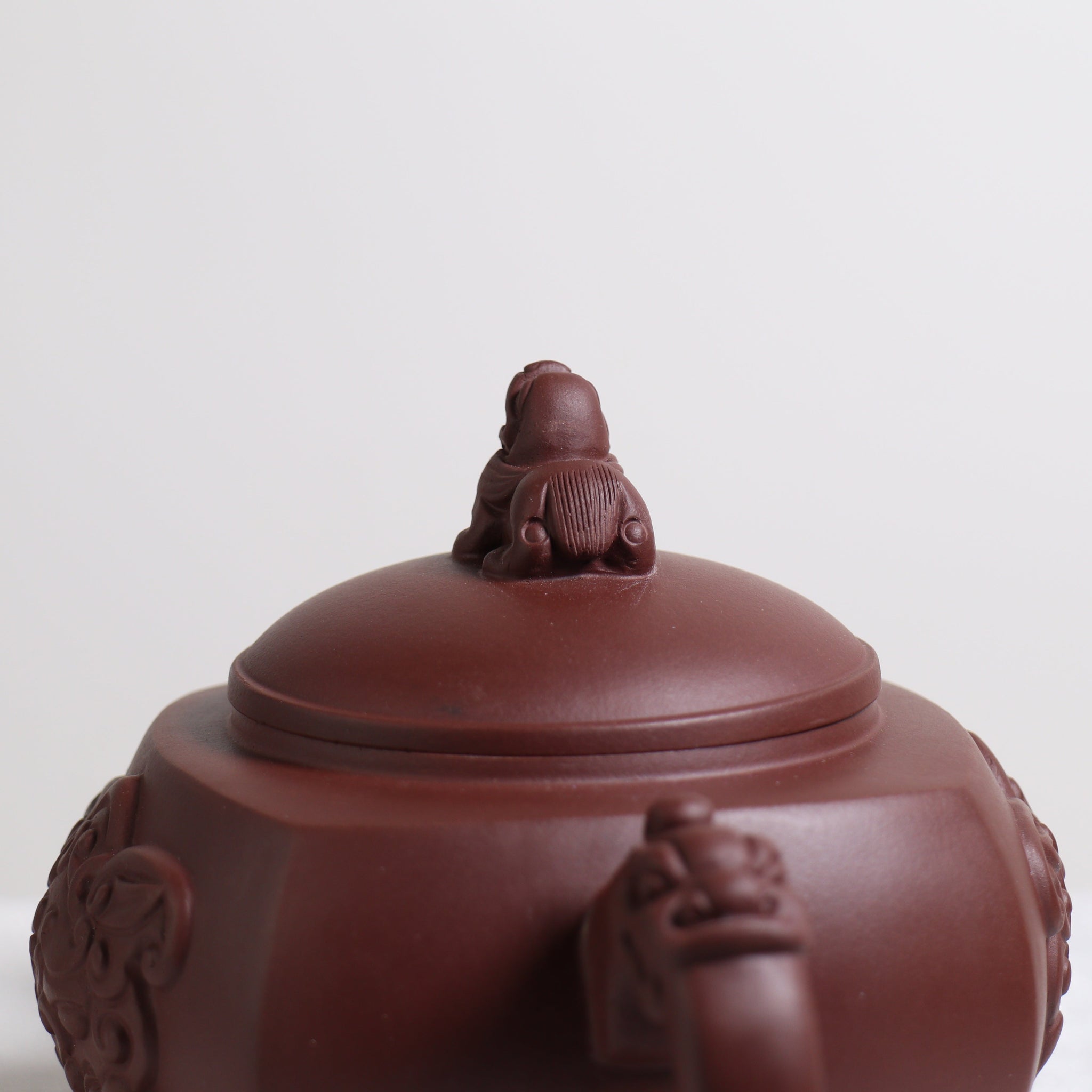 *Autumn Reward｜Buy one get three free*【Sifang Longzun】Original Mineral Purple Clay Teapot