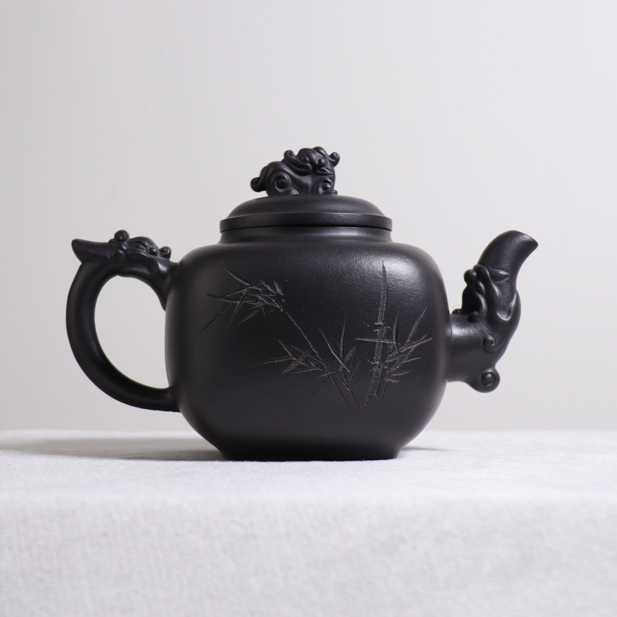 *Autumn Reward｜Buy one, get three free* [Dragon Roar] Raw Ore Yellow Auspicious Beast Purple Clay Teapot