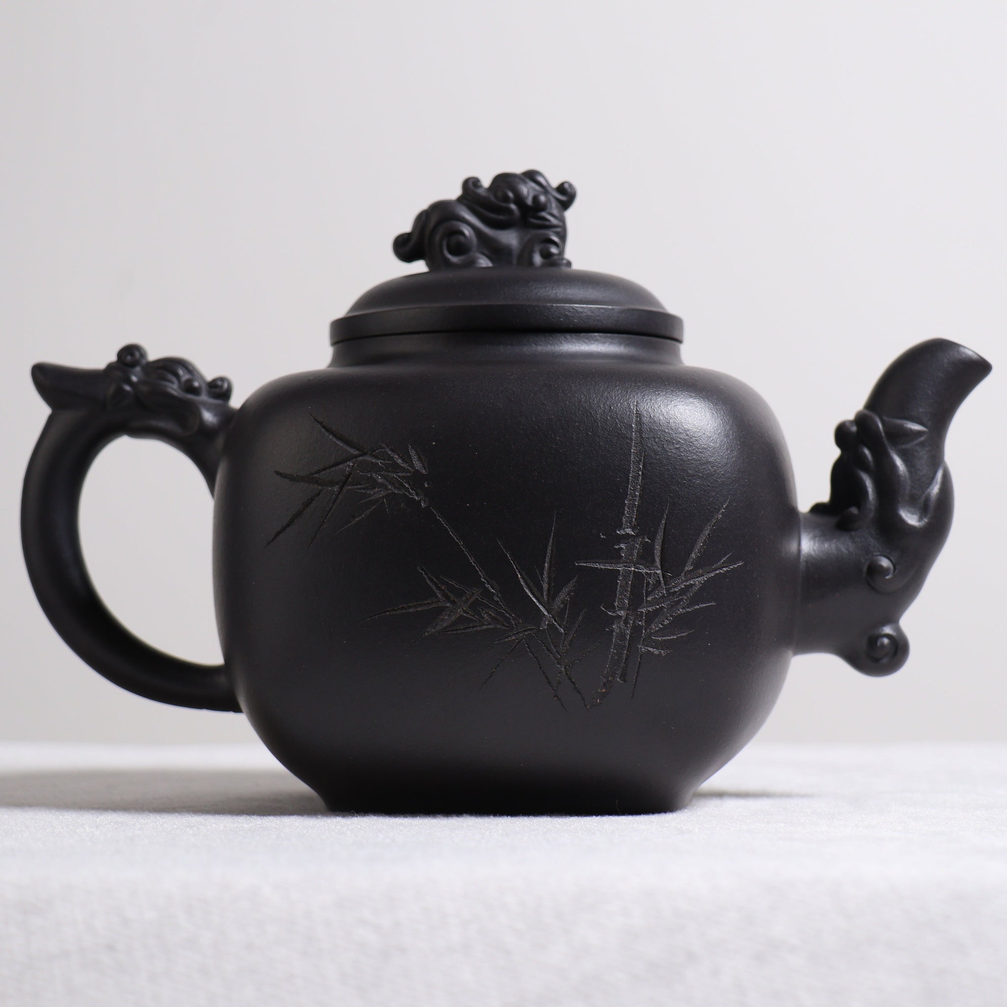 *Autumn Reward｜Buy one, get three free* [Dragon Roar] Raw Ore Yellow Auspicious Beast Purple Clay Teapot