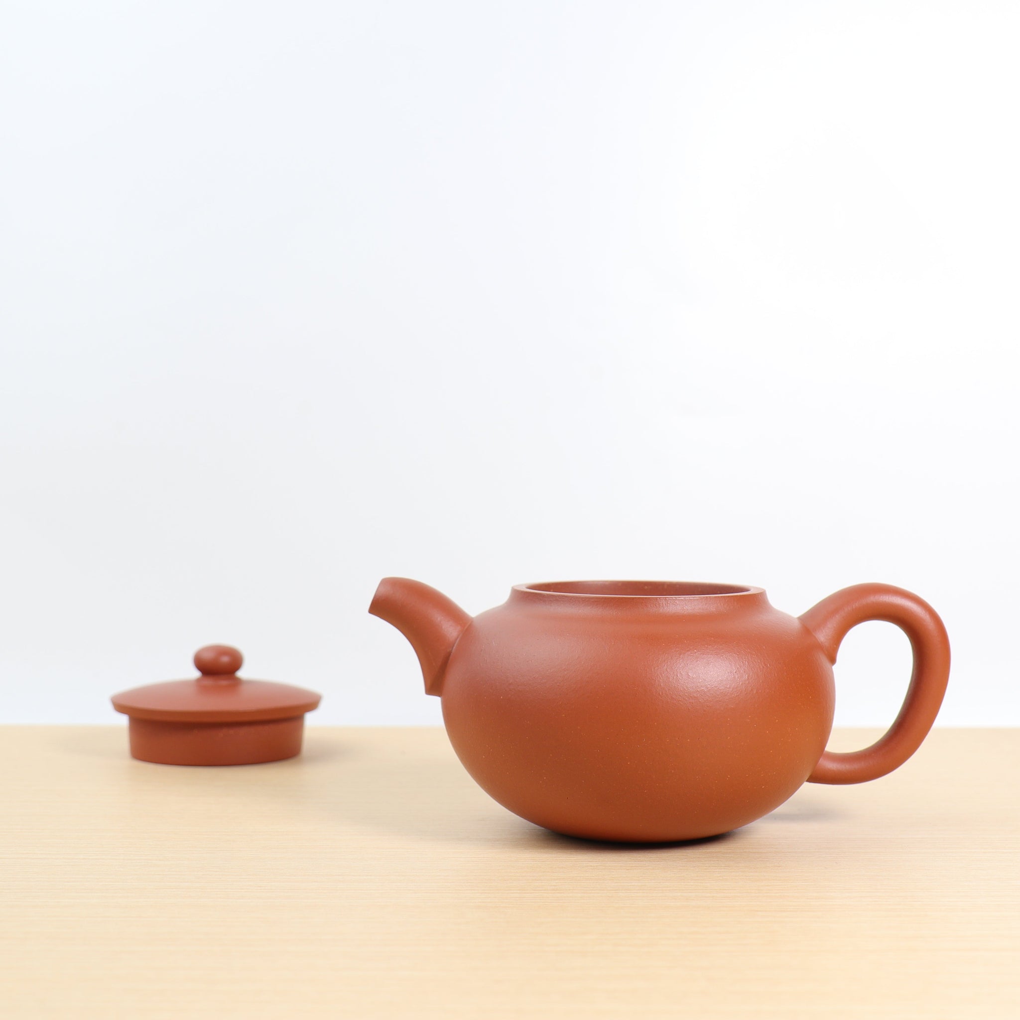 *Autumn Reward｜Buy one get five free* [Jiquan] Fully handmade red clear cement purple sand teapot