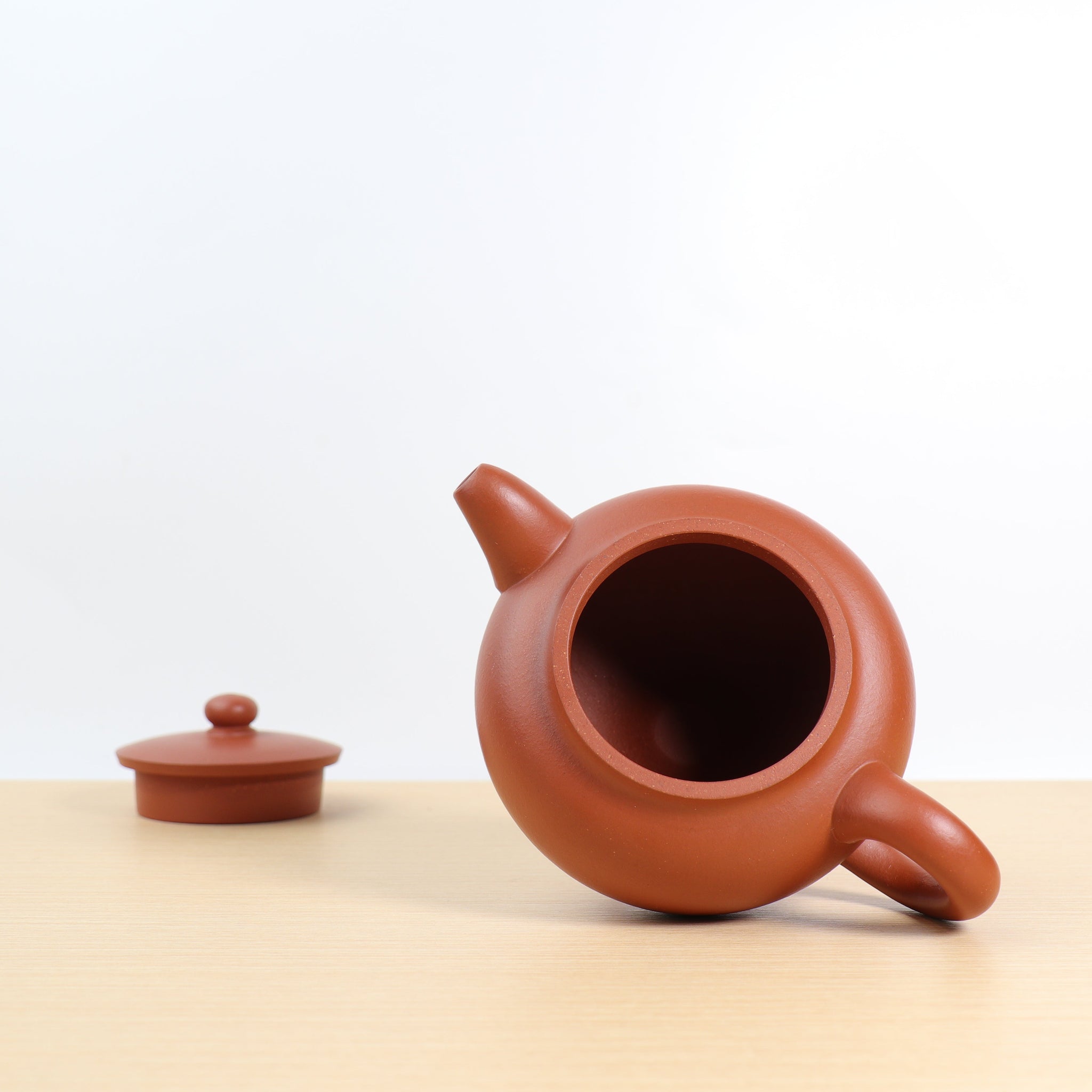 *Autumn Reward｜Buy one get five free* [Jiquan] Fully handmade red clear cement purple sand teapot