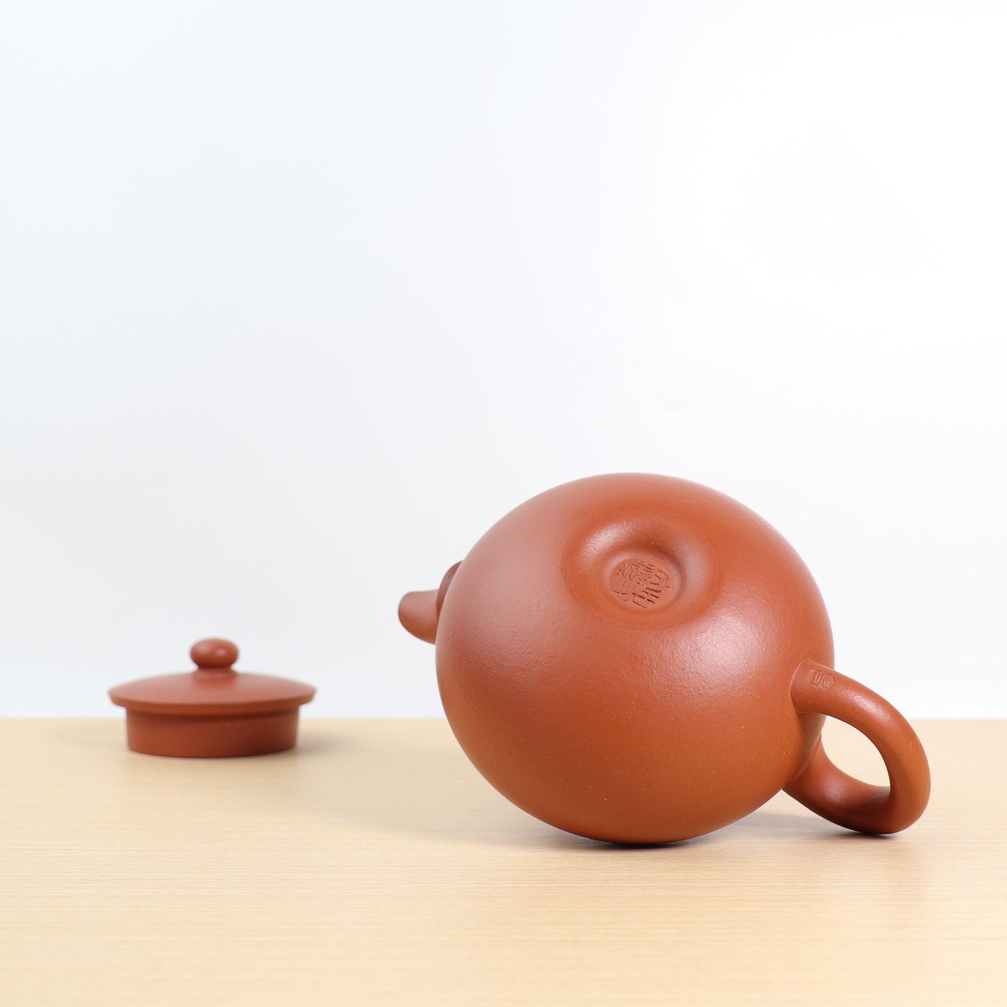 *Autumn Reward｜Buy one get five free* [Jiquan] Fully handmade red clear cement purple sand teapot