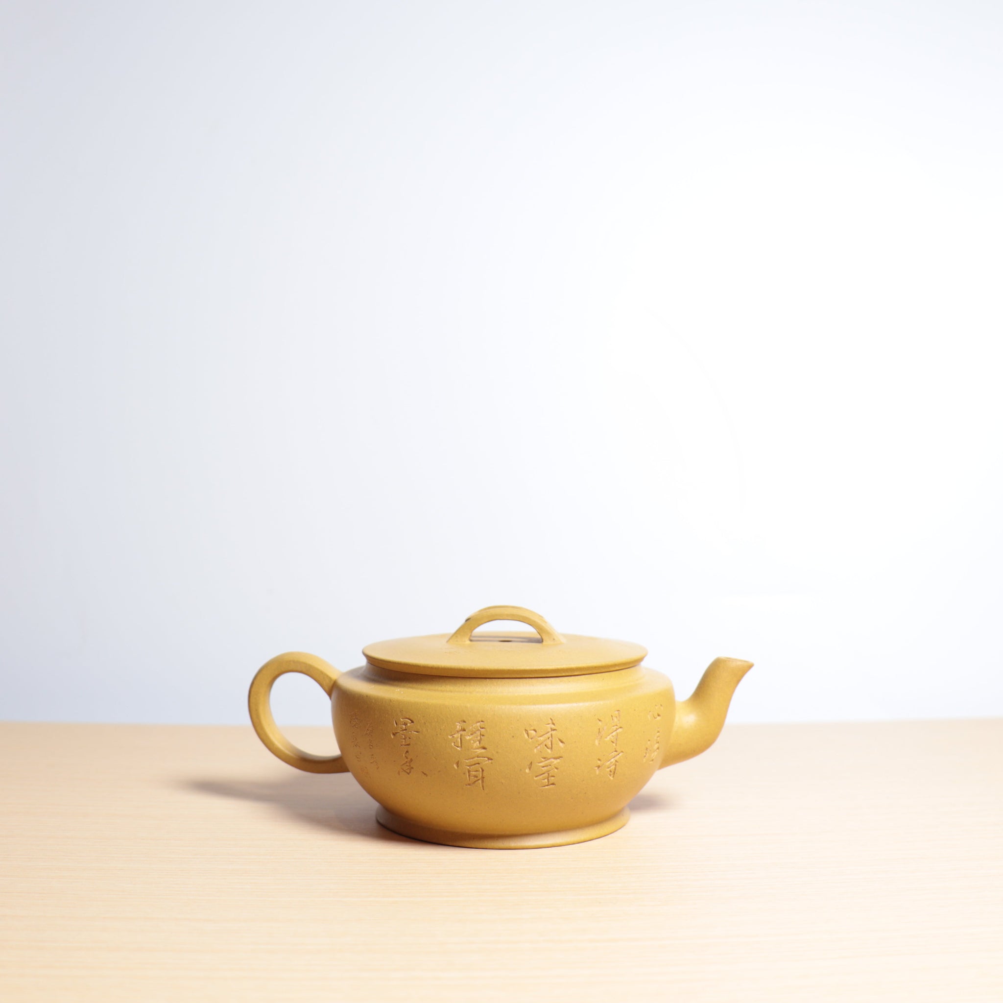 *Autumn Reward｜Buy one and get three free* [Dayun Hanwa] Raw ore golden section clay carved purple clay teapot