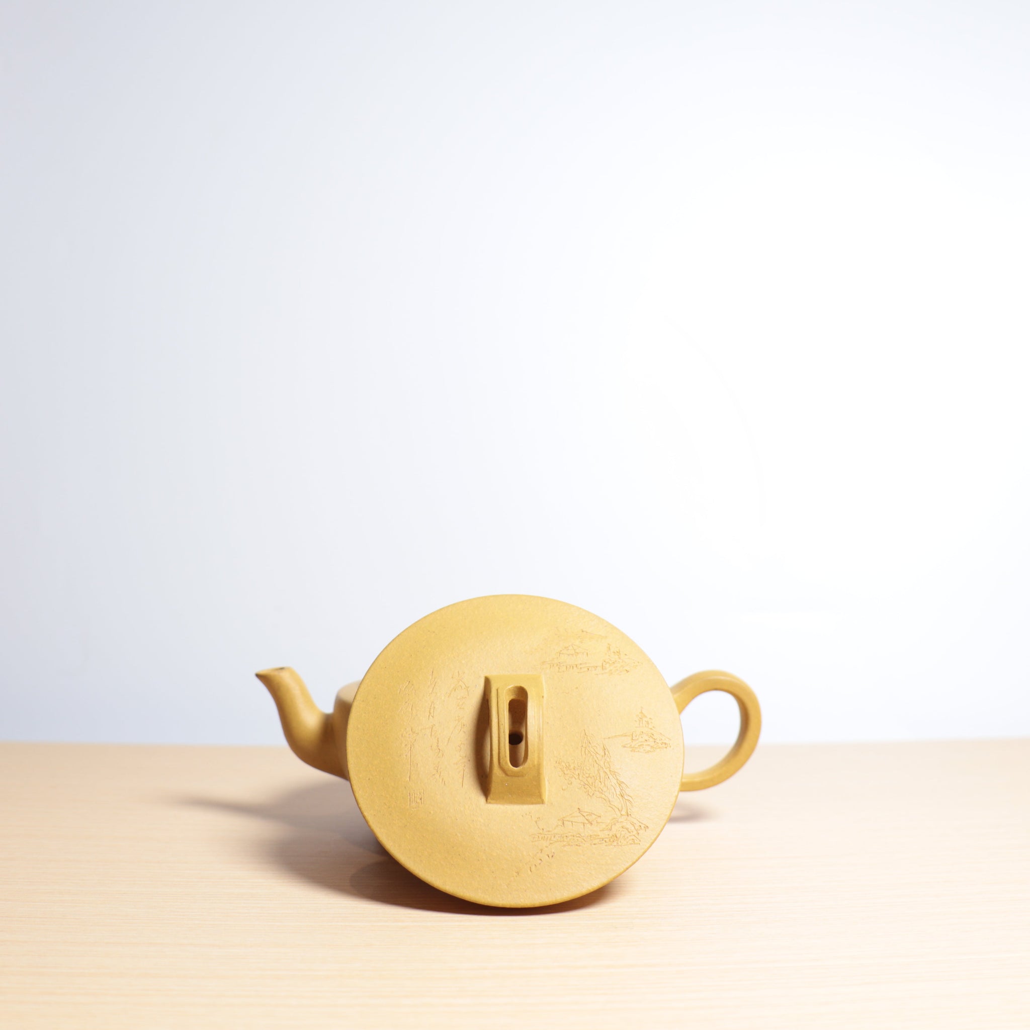 *Autumn Reward｜Buy one and get three free* [Dayun Hanwa] Raw ore golden section clay carved purple clay teapot