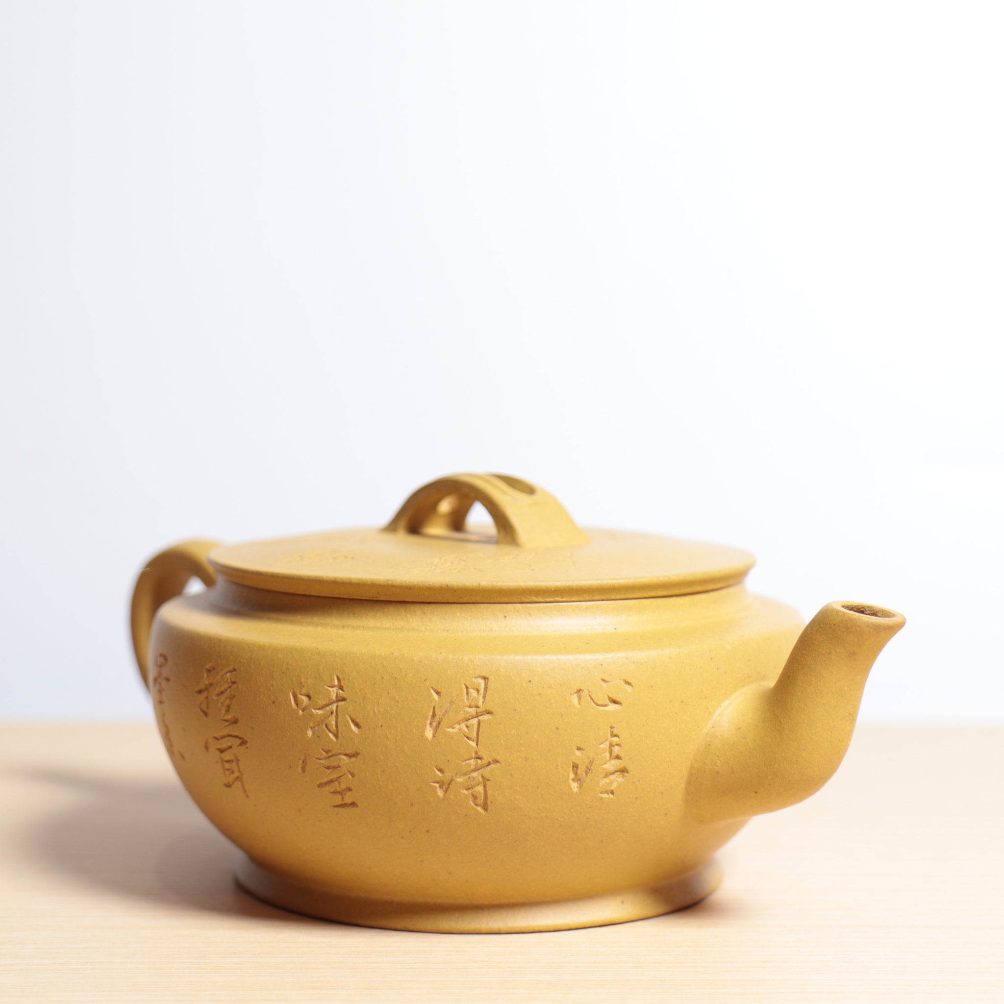 *Autumn Reward｜Buy one and get three free* [Dayun Hanwa] Raw ore golden section clay carved purple clay teapot