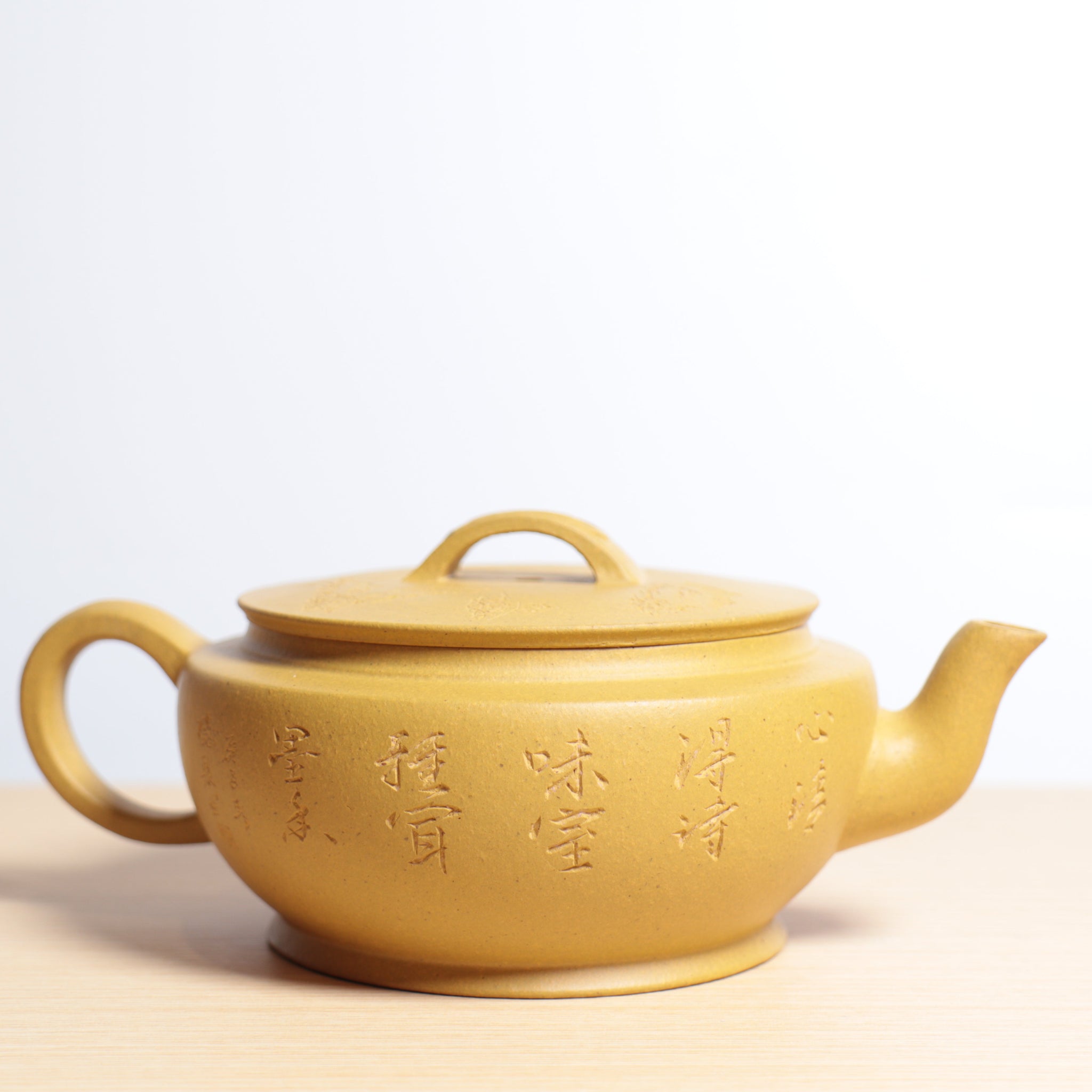 *Autumn Reward｜Buy one and get three free* [Dayun Hanwa] Raw ore golden section clay carved purple clay teapot