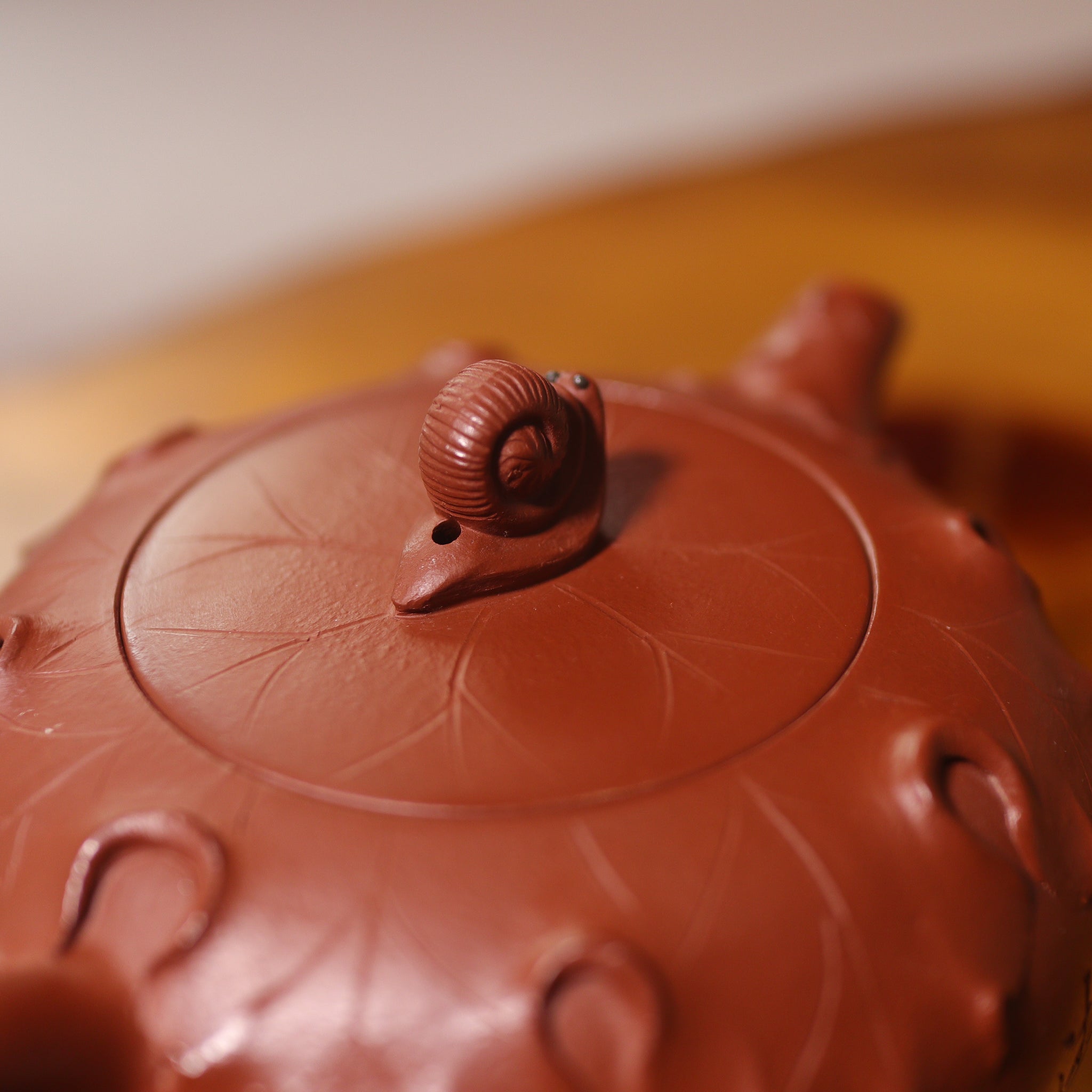 (Sold) *New Product* [Qinglian] Original Mineral Dahongpao Decal Carved Calligraphy and Painting Purple Clay Teapot