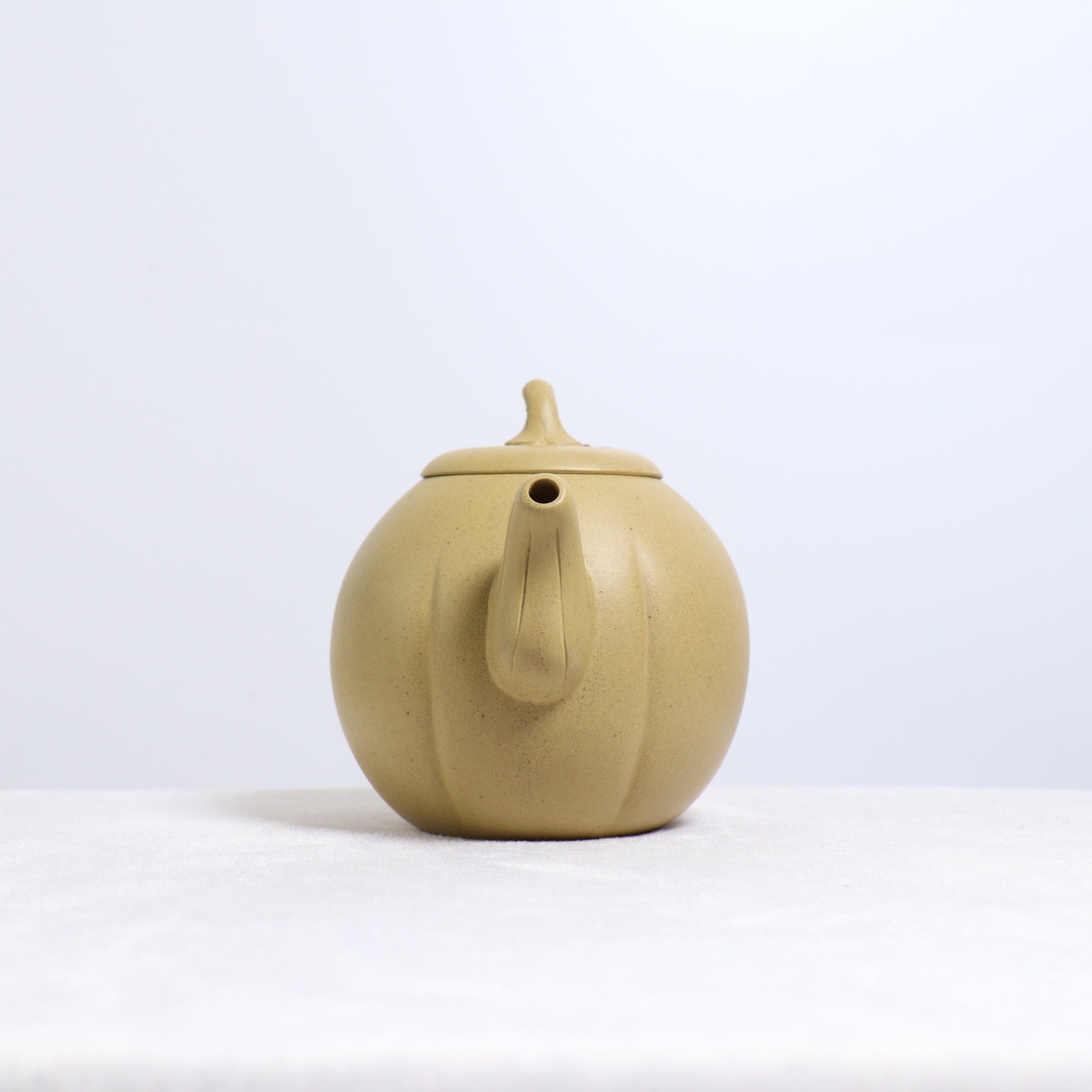 *Autumn Reward｜Buy one, get three free* [Egg Melon] Raw Mineral Yellow Segment Mud Decal Purple Clay Teapot