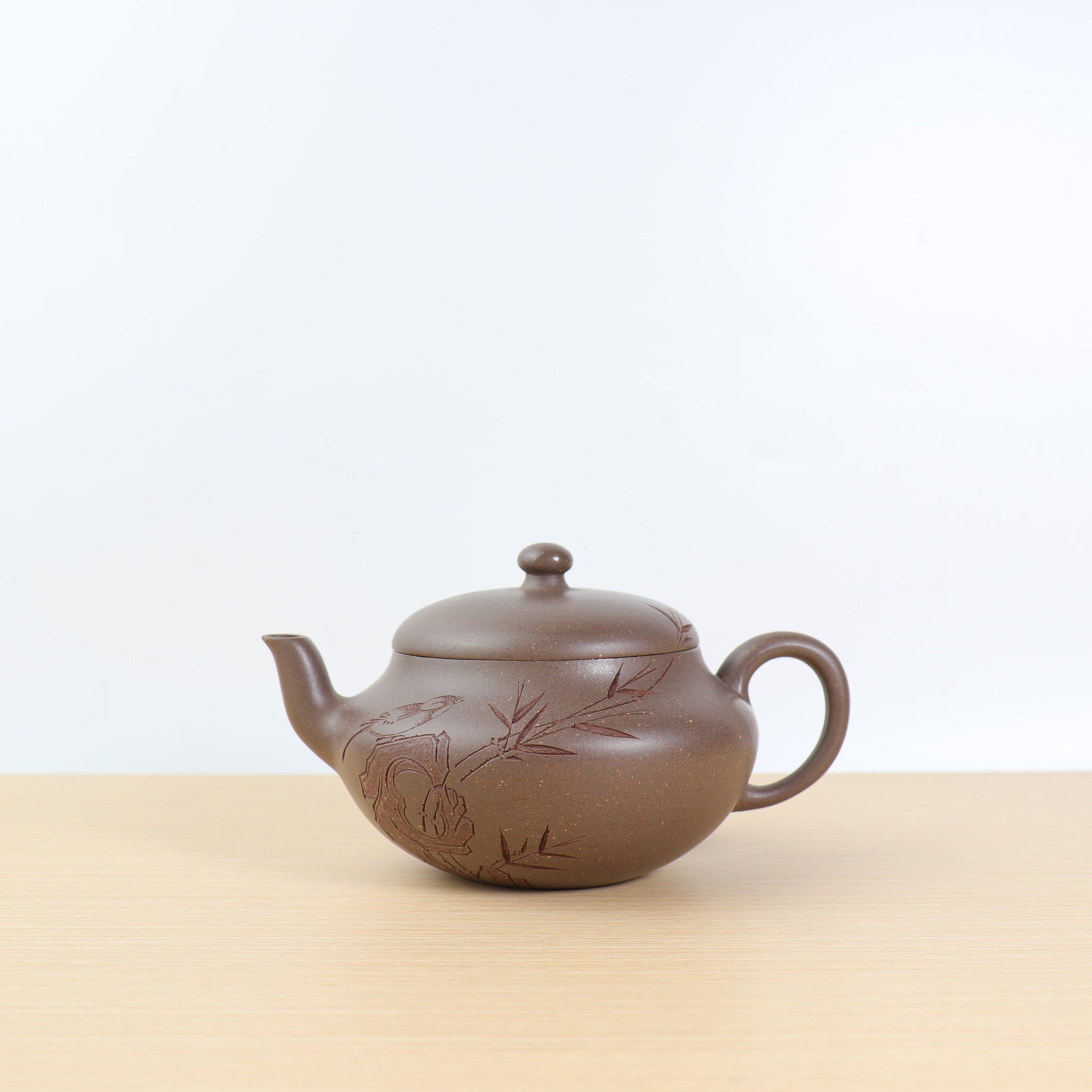 *Autumn reward｜Buy one get three free* [Half-day leisure] Fully handmade purple clay teapot carved from raw ore clay