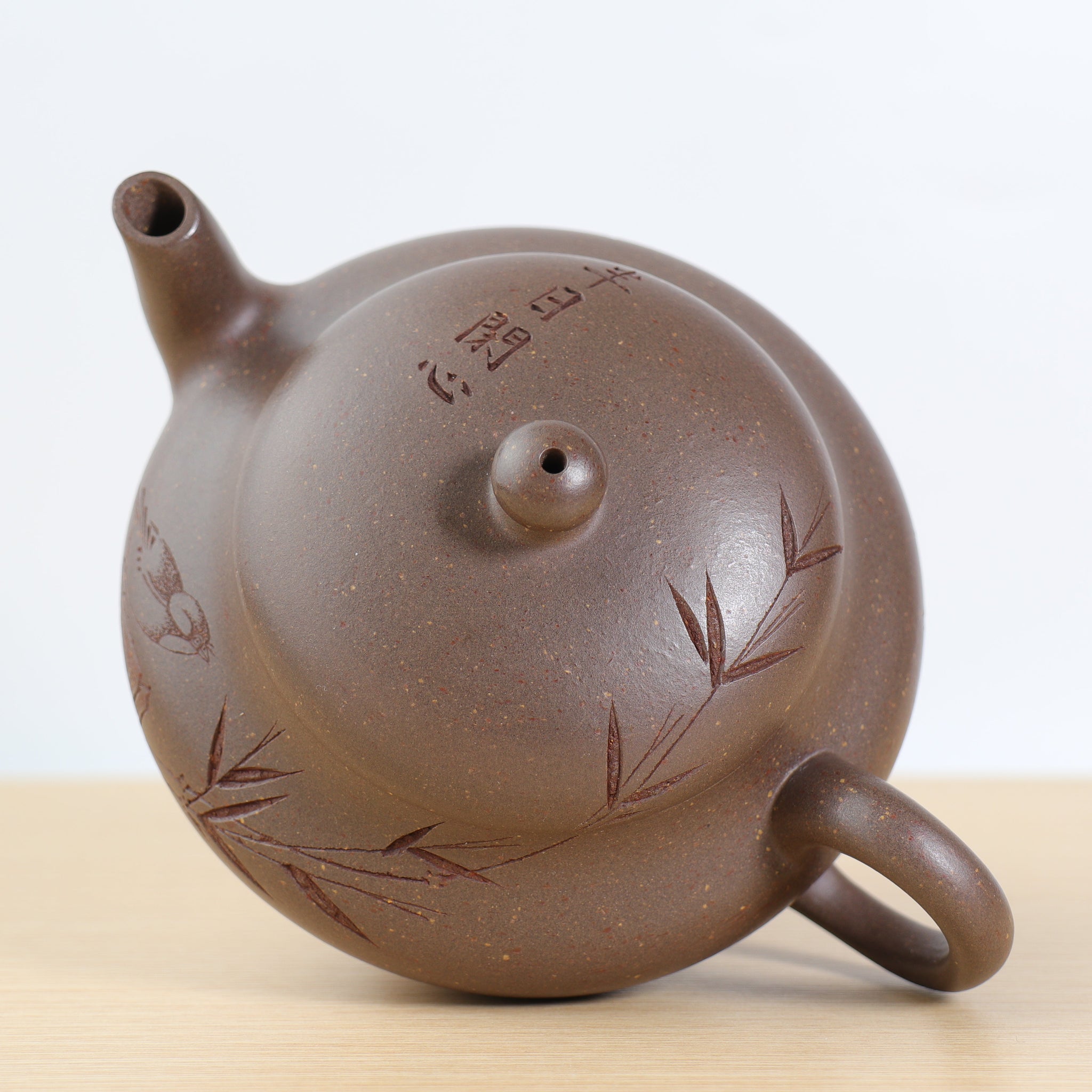 *Autumn reward｜Buy one get three free* [Half-day leisure] Fully handmade purple clay teapot carved from raw ore clay