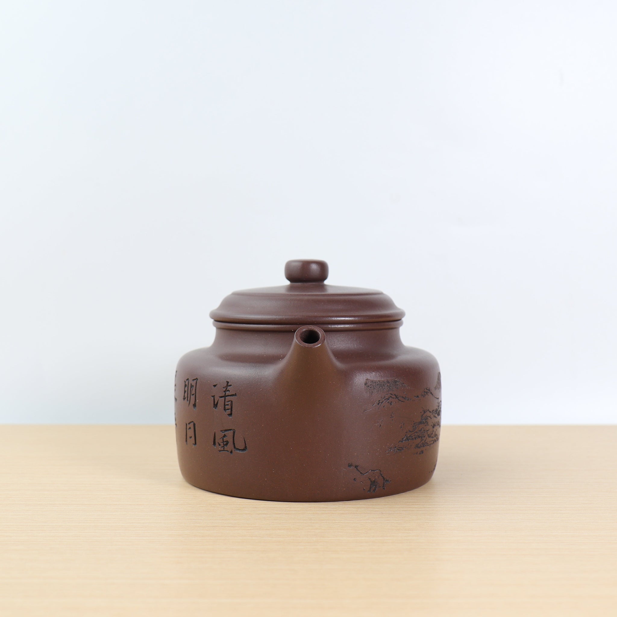 *Autumn Reward｜Buy one get three free* [De Zhong] Original ore old purple clay carved purple clay teapot 