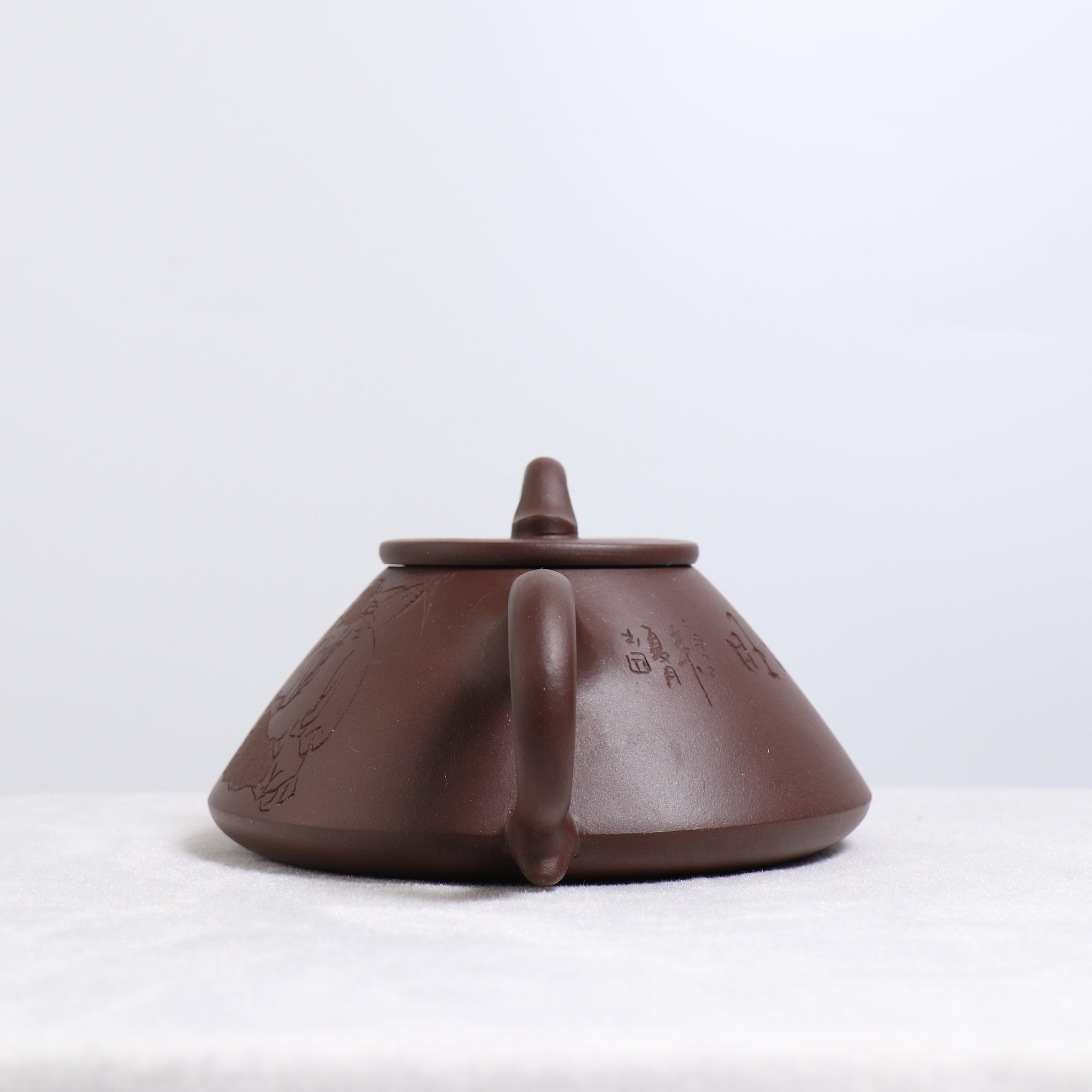 *Autumn reward｜Buy one get three free*【Stone Scoop】Original Purple Clay Carved Purple Clay Teapot