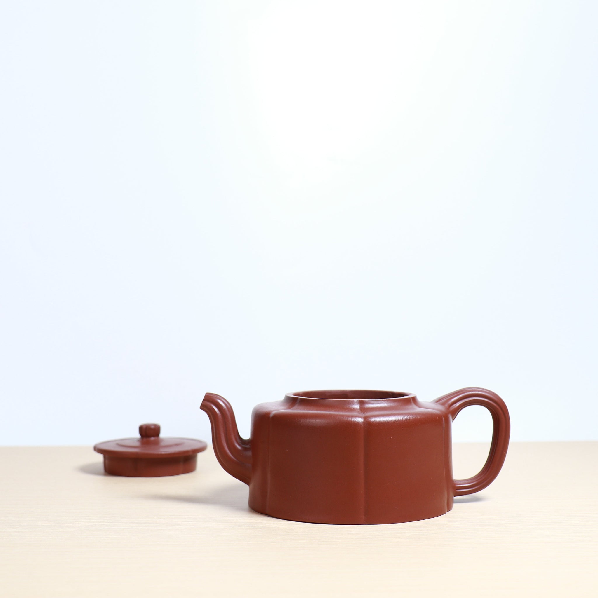 *Autumn Shopping｜Buy one and get three free* [Plum Blossom Weekly Plate] Raw Mineral Crimson Clay and Purple Clay Teapot