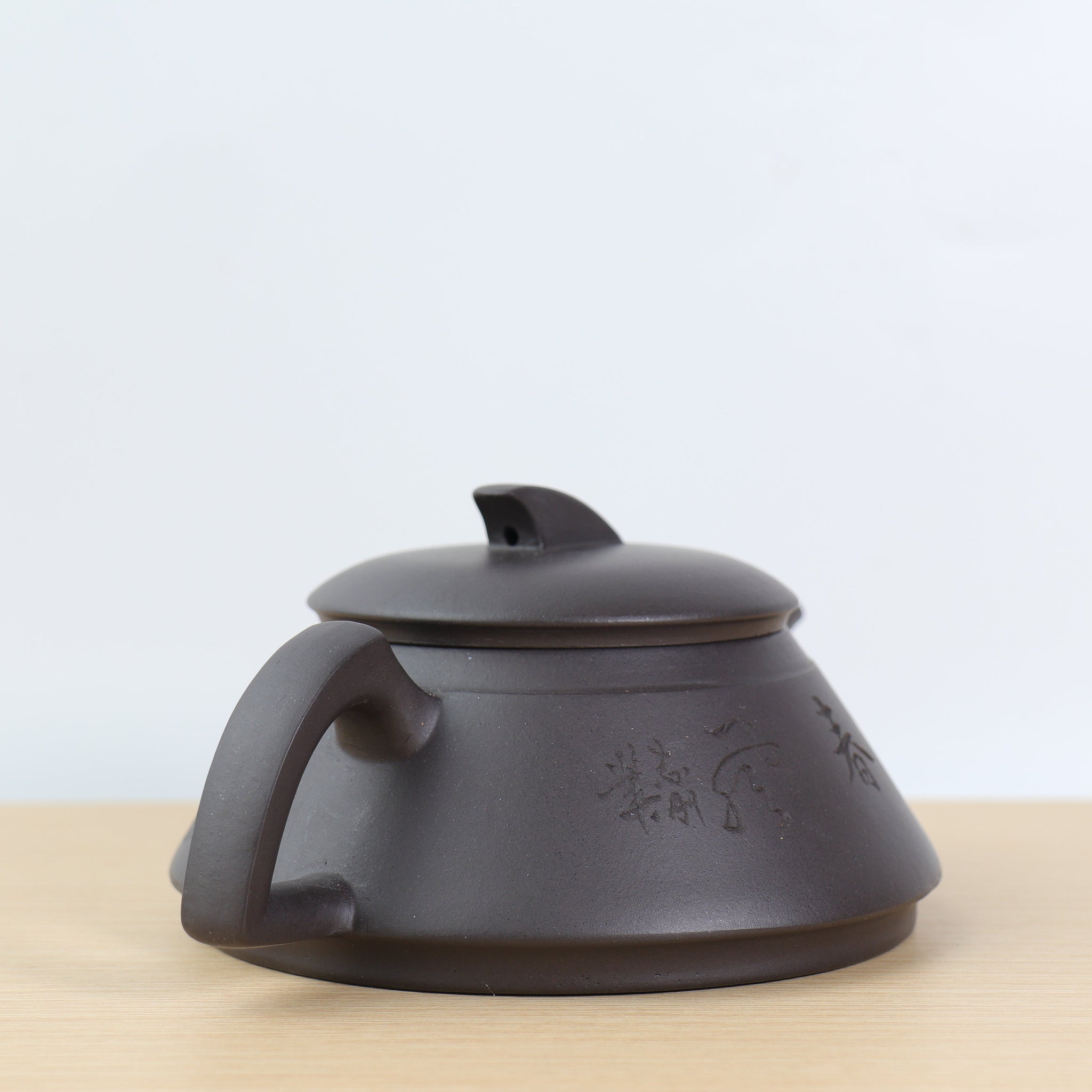 *Autumn Reward｜Buy one, get three free* [Smooth sailing] Stone Yellow Carved Purple Clay Teapot