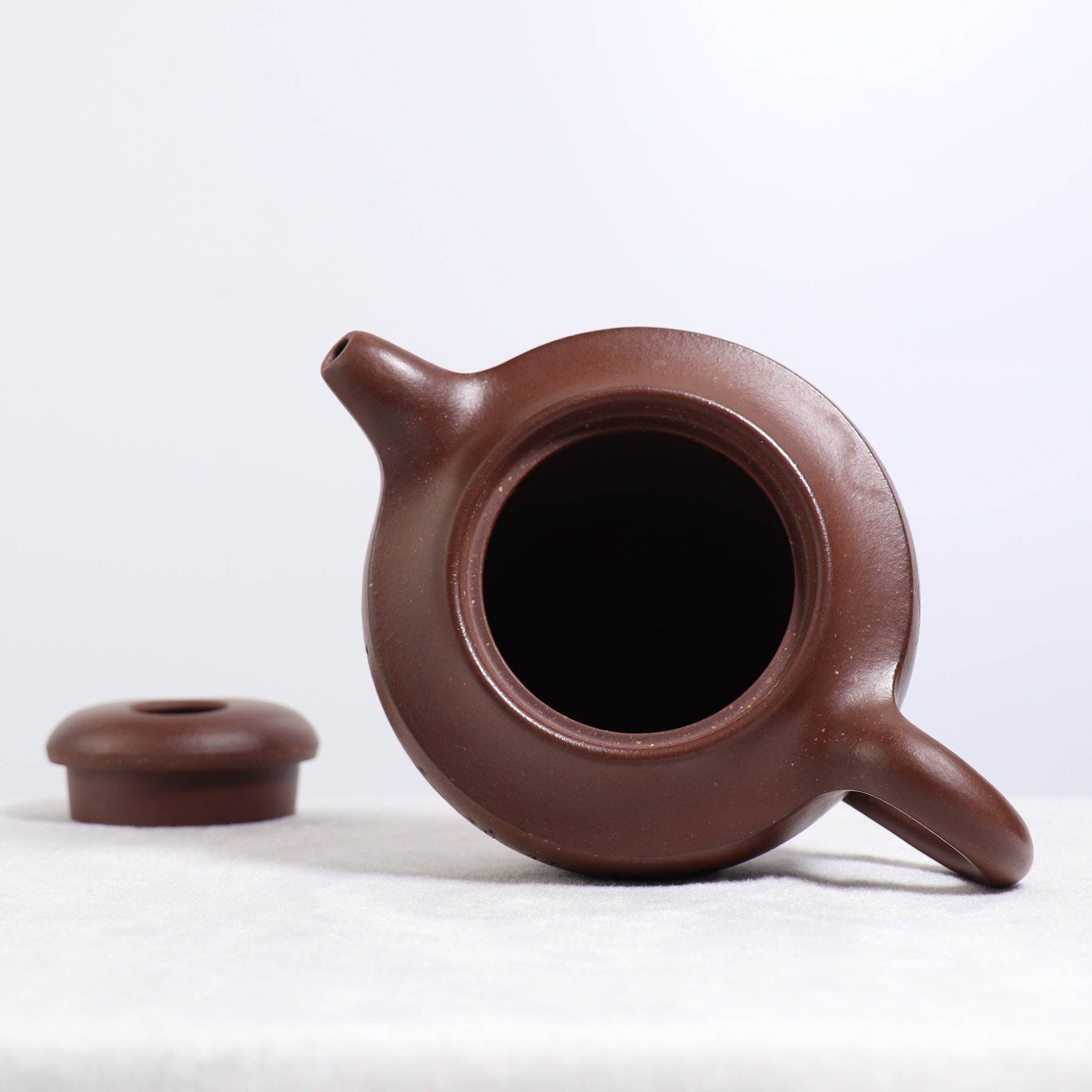 *Autumn Reward｜Buy one get three free* [Four Square Ox Cover] Purple Jade Gold Sand Calligraphy Purple Clay Teapot