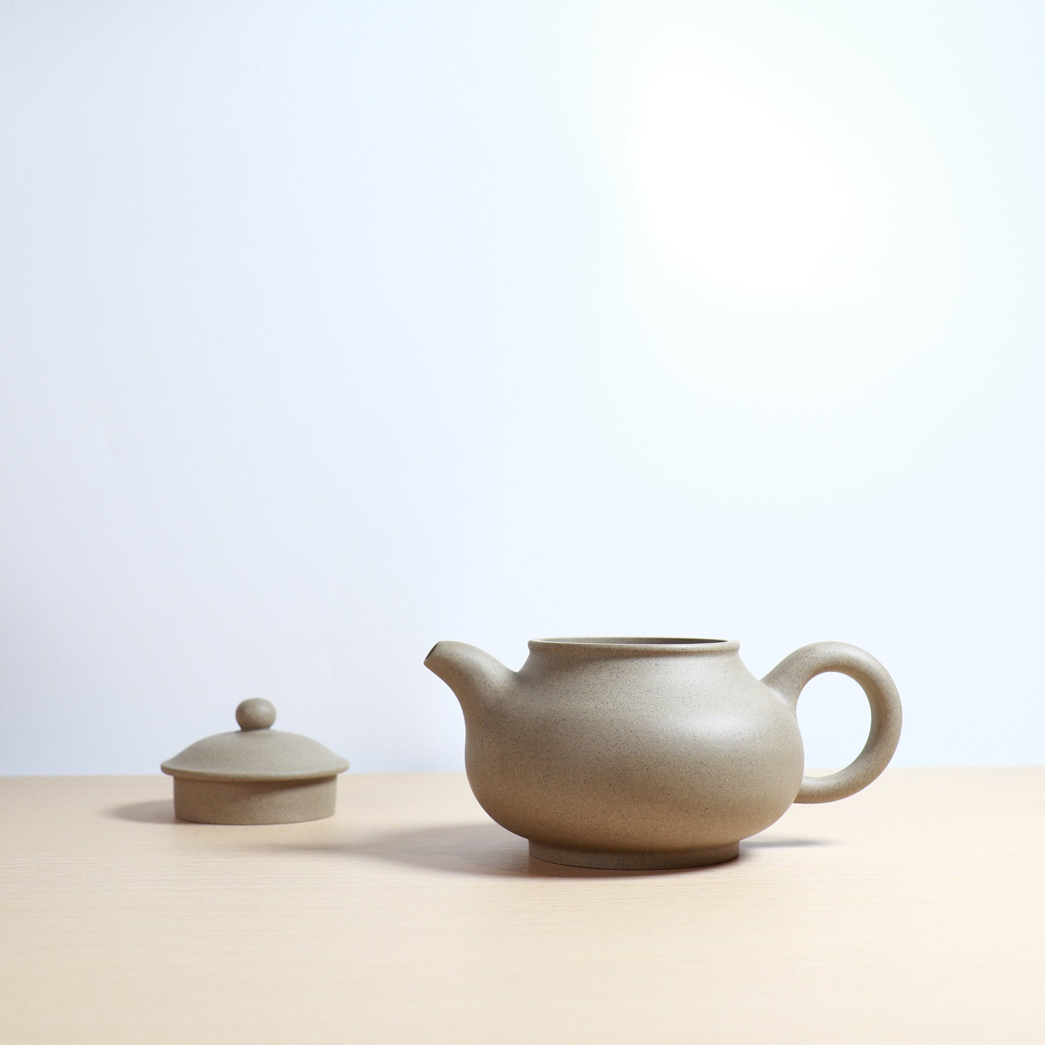 *Autumn Reward｜Buy one, get three free* [Pan Pot] Classic purple sand teapot made of raw ore green ash clay