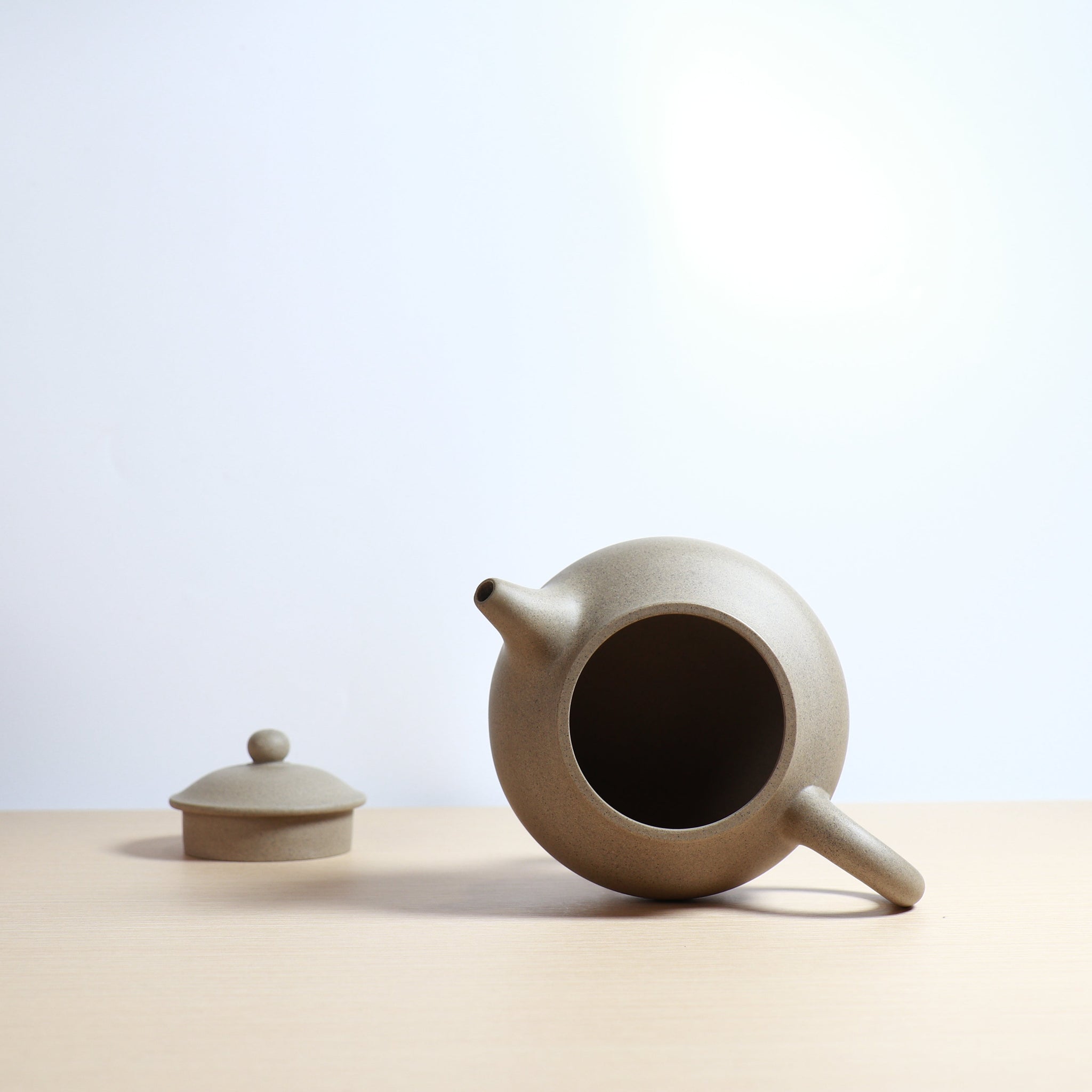 *Autumn Reward｜Buy one, get three free* [Pan Pot] Classic purple sand teapot made of raw ore green ash clay