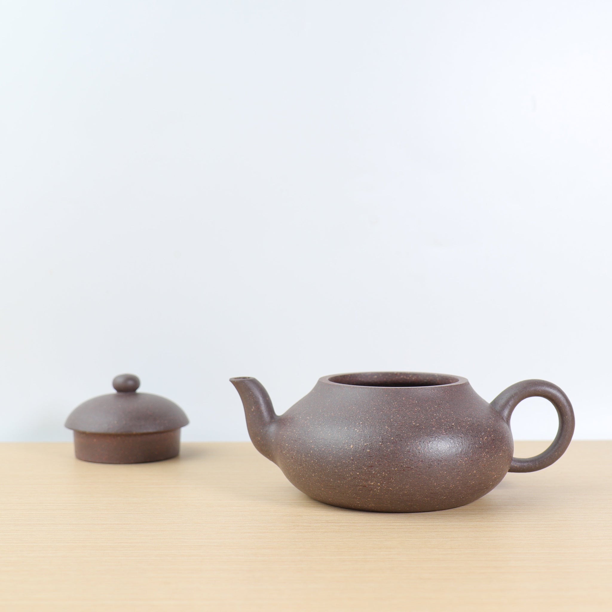 *Autumn Reward｜Buy one, get five free* [Junde] Hand-ground green gray mud purple sand teapot