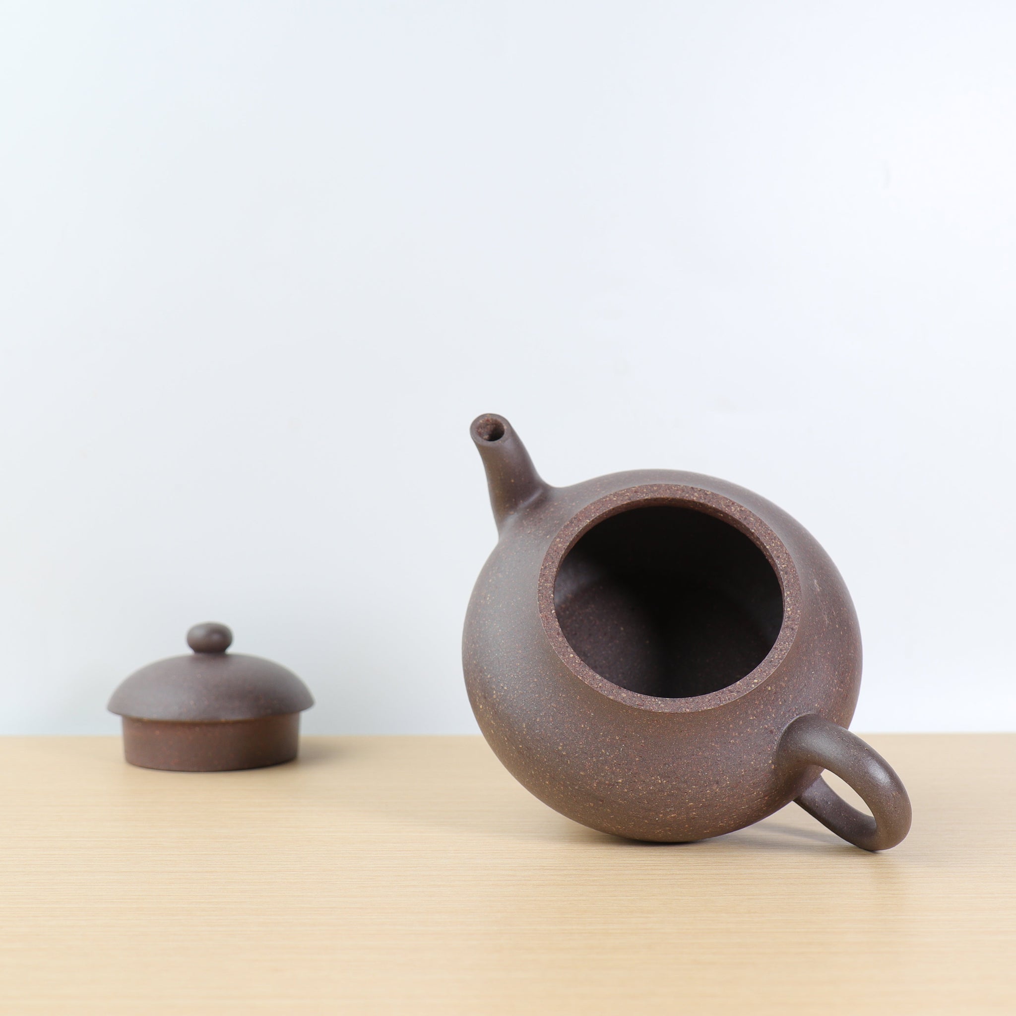 *Autumn Reward｜Buy one, get five free* [Junde] Hand-ground green gray mud purple sand teapot