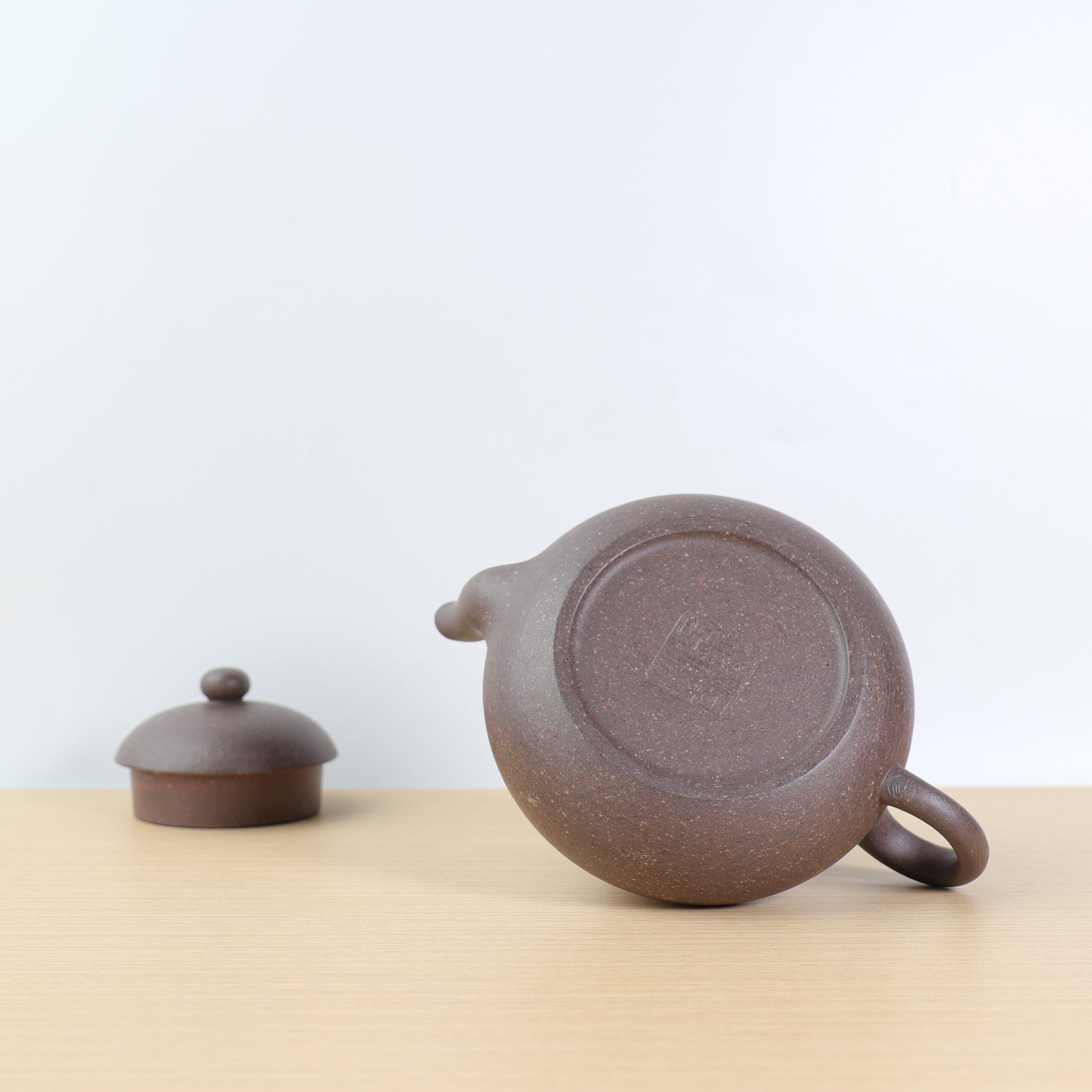 *Autumn Reward｜Buy one, get five free* [Junde] Hand-ground green gray mud purple sand teapot