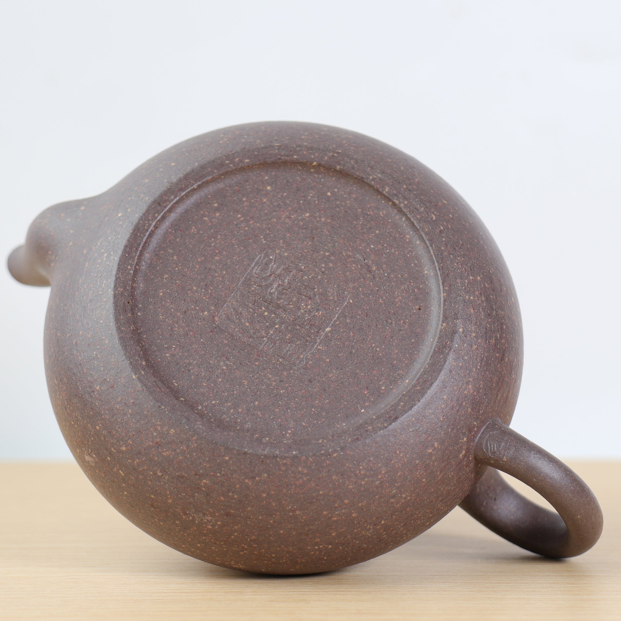 *Autumn Reward｜Buy one, get five free* [Junde] Hand-ground green gray mud purple sand teapot