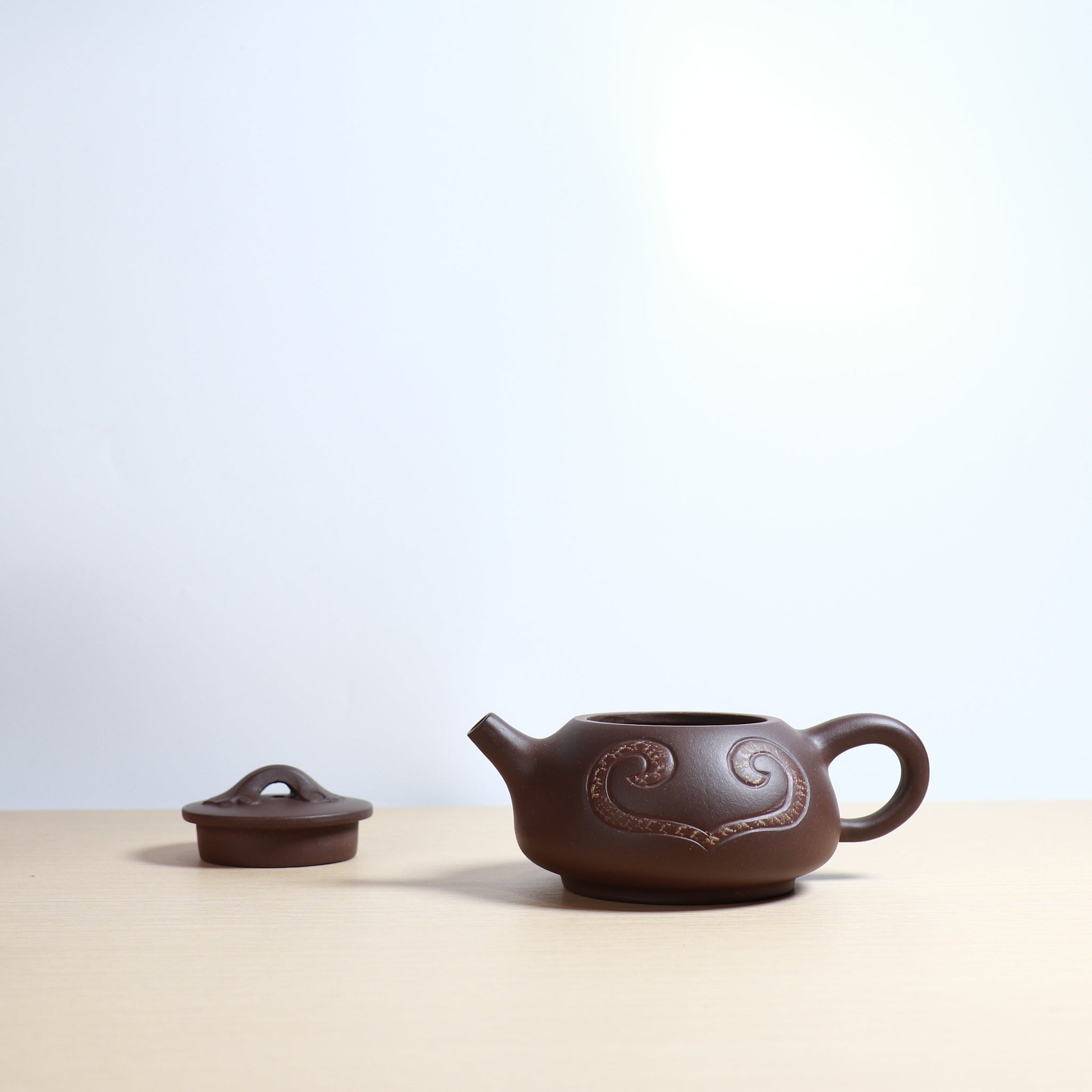 *Autumn Reward｜Buy one get three free* [Ruyi Stone Scoop] Raw Mineral Purple Clay Crushed Clay Purple Clay Teapot