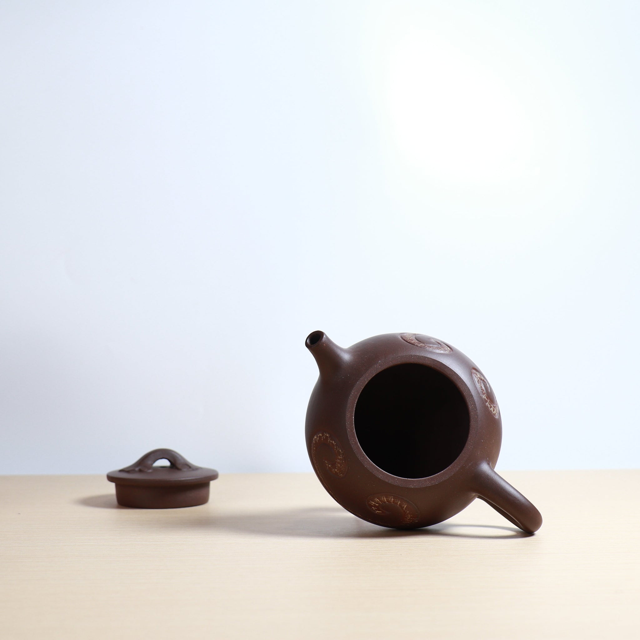 *Autumn Reward｜Buy one get three free* [Ruyi Stone Scoop] Raw Mineral Purple Clay Crushed Clay Purple Clay Teapot