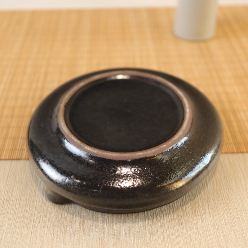 （已售出）【玄】黑釉陶瓷壺承