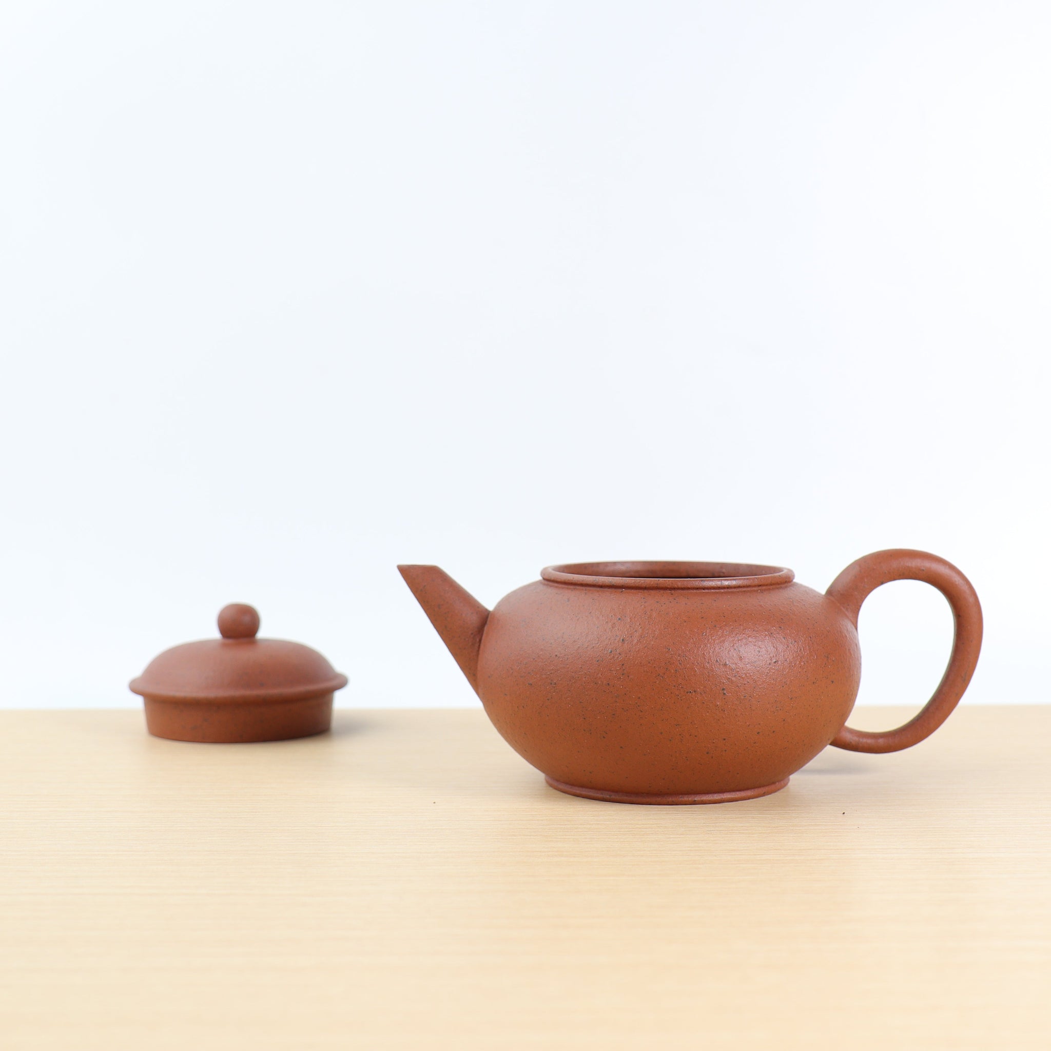 (Sold) *Autumn Reward｜Buy one, get five free* [Meng Chen model‧Level] Fully hand-painted ancient vermilion clay teapot