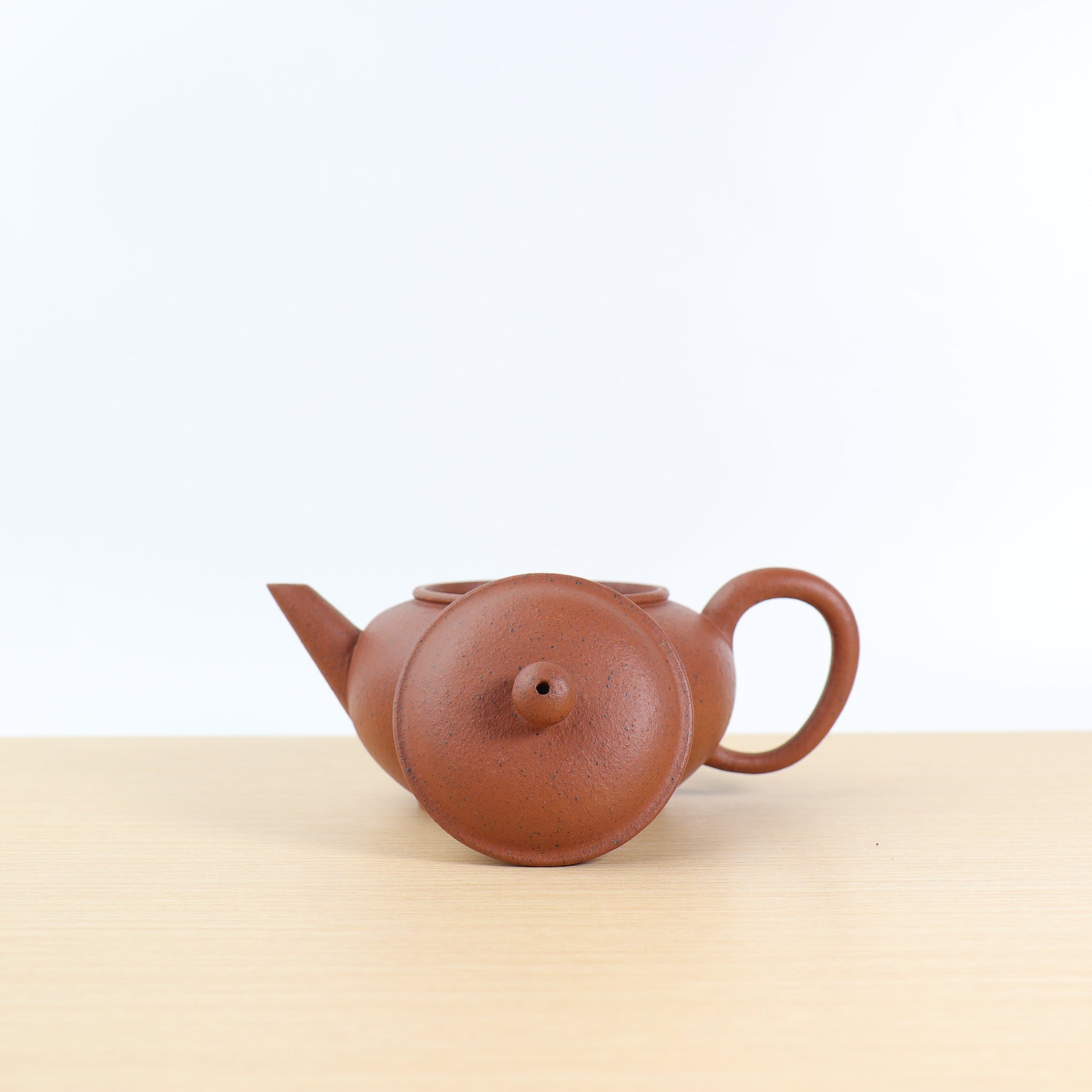 (Sold) *Autumn Reward｜Buy one, get five free* [Meng Chen model‧Level] Fully hand-painted ancient vermilion clay teapot