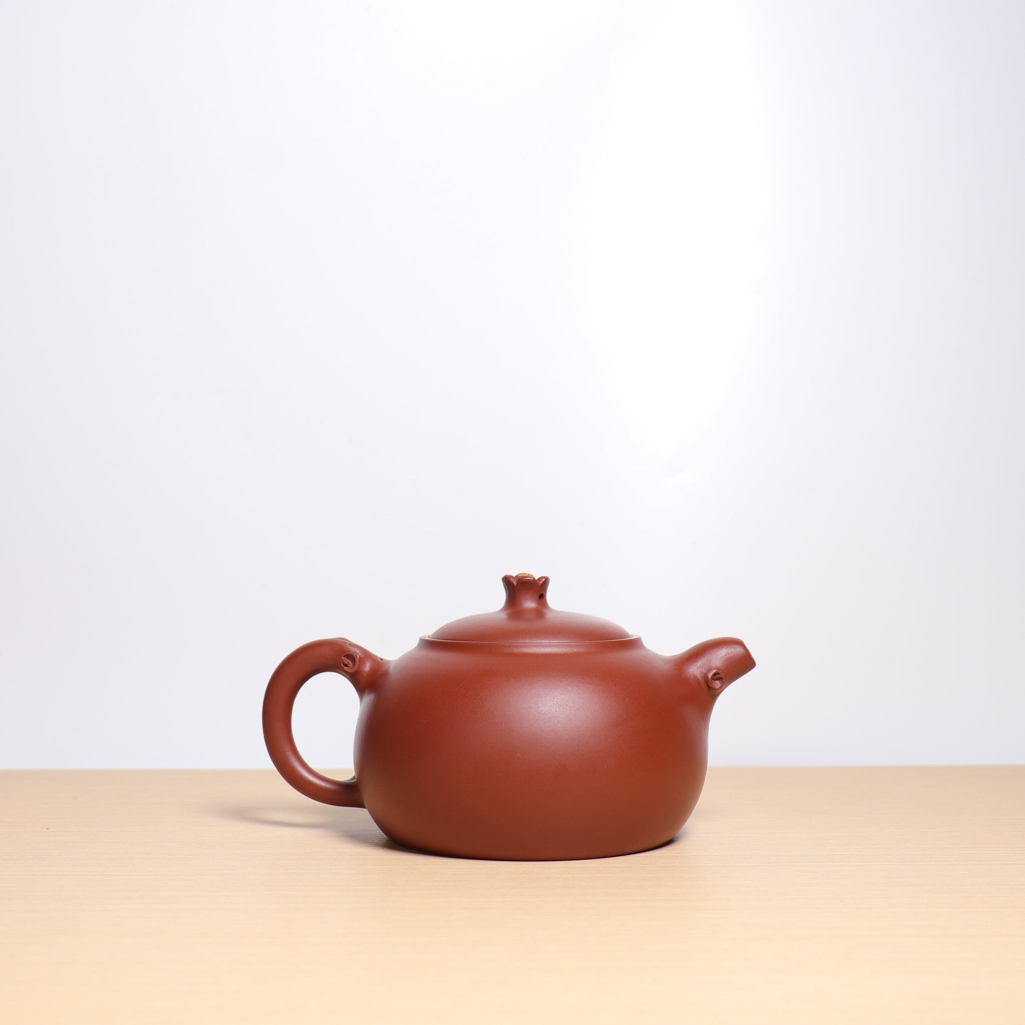 *Autumn Shopping｜Buy one get three free* [Butterfly Love Flower] Zhuni Dahongpao Green Leaf Decal Purple Clay Teapot