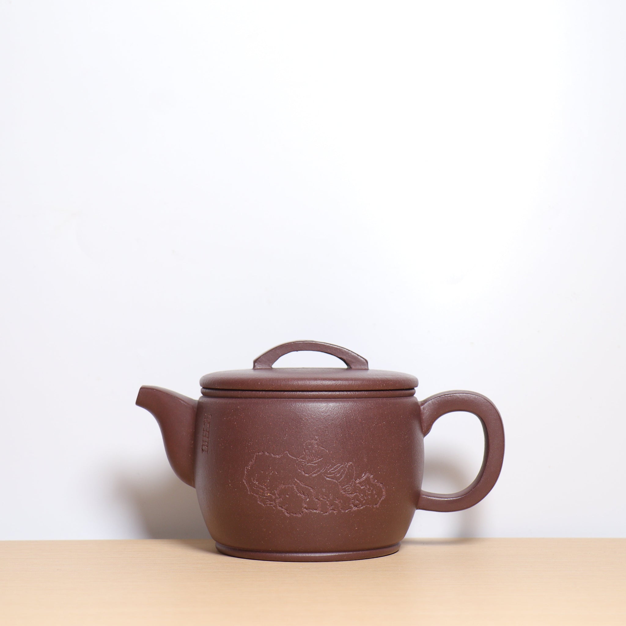 *Autumn Reward｜Buy one get three free* [Han Tile] Fully hand-carved purple clay carved purple sand teapot