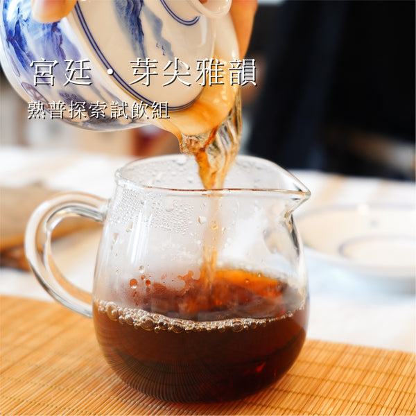 【宮廷·芽尖雅韻】熟普探索試飲組