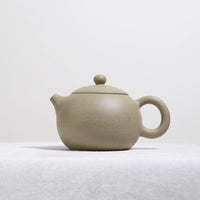 (Sold) [Xi Shi] Benshan Green Section Clay Simple Purple Clay Teapot