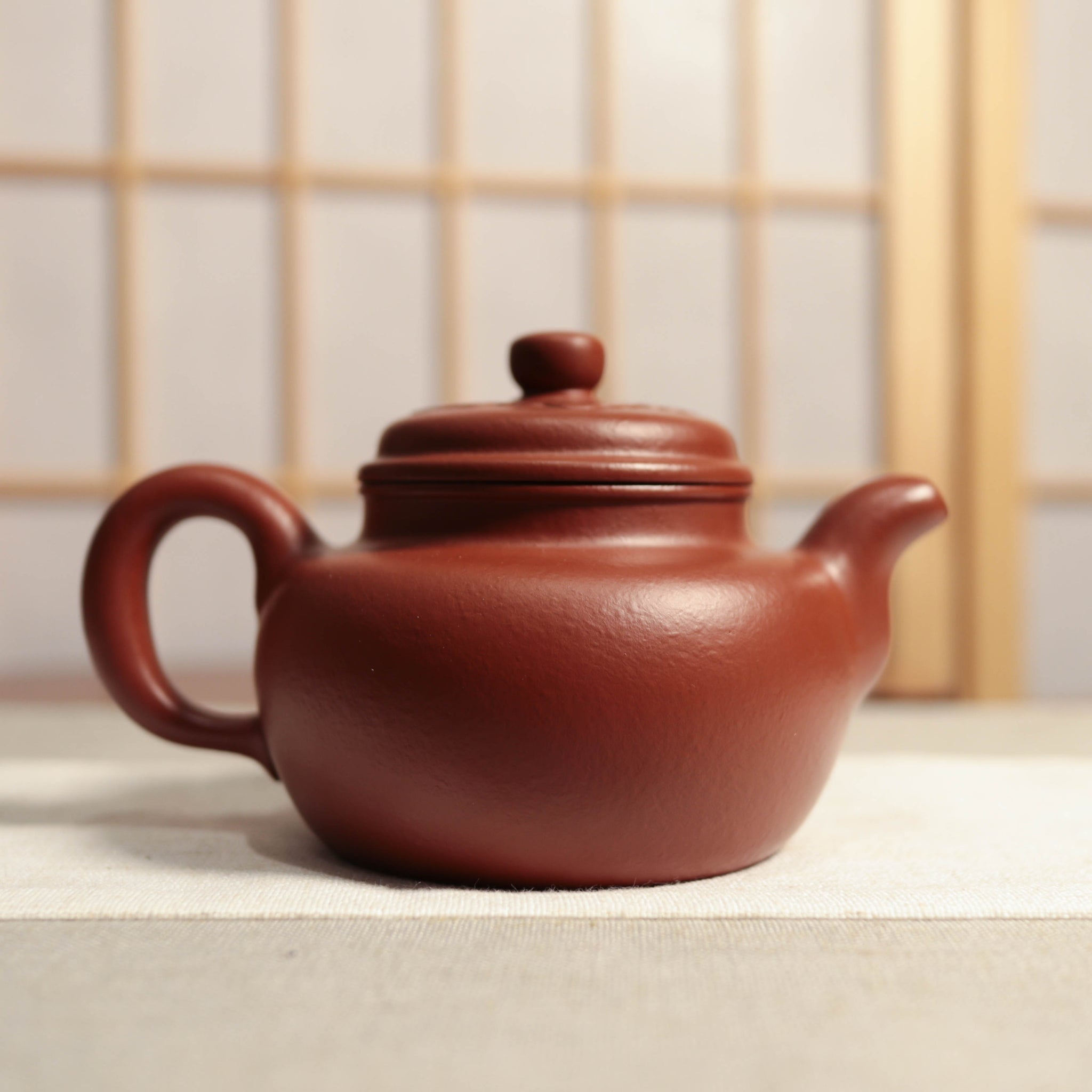 (Sold) [De Zhong] Zhuni Ruyi Purple Clay Teapot