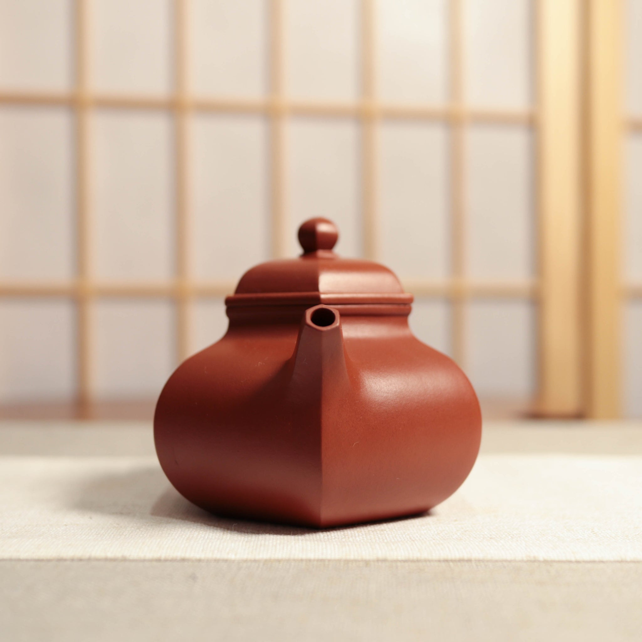【六方容天】全手工大紅袍經典紫砂茶壺