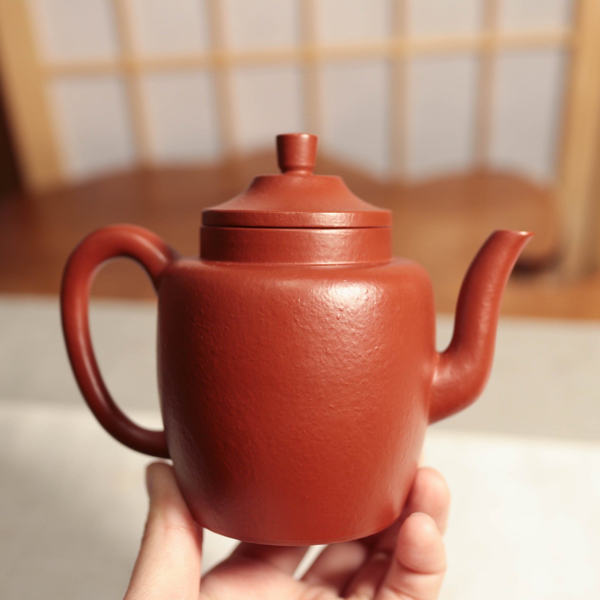 [Gaozhi] Coarse sand Zhaozhuang Zhuni engraved purple sand teapot