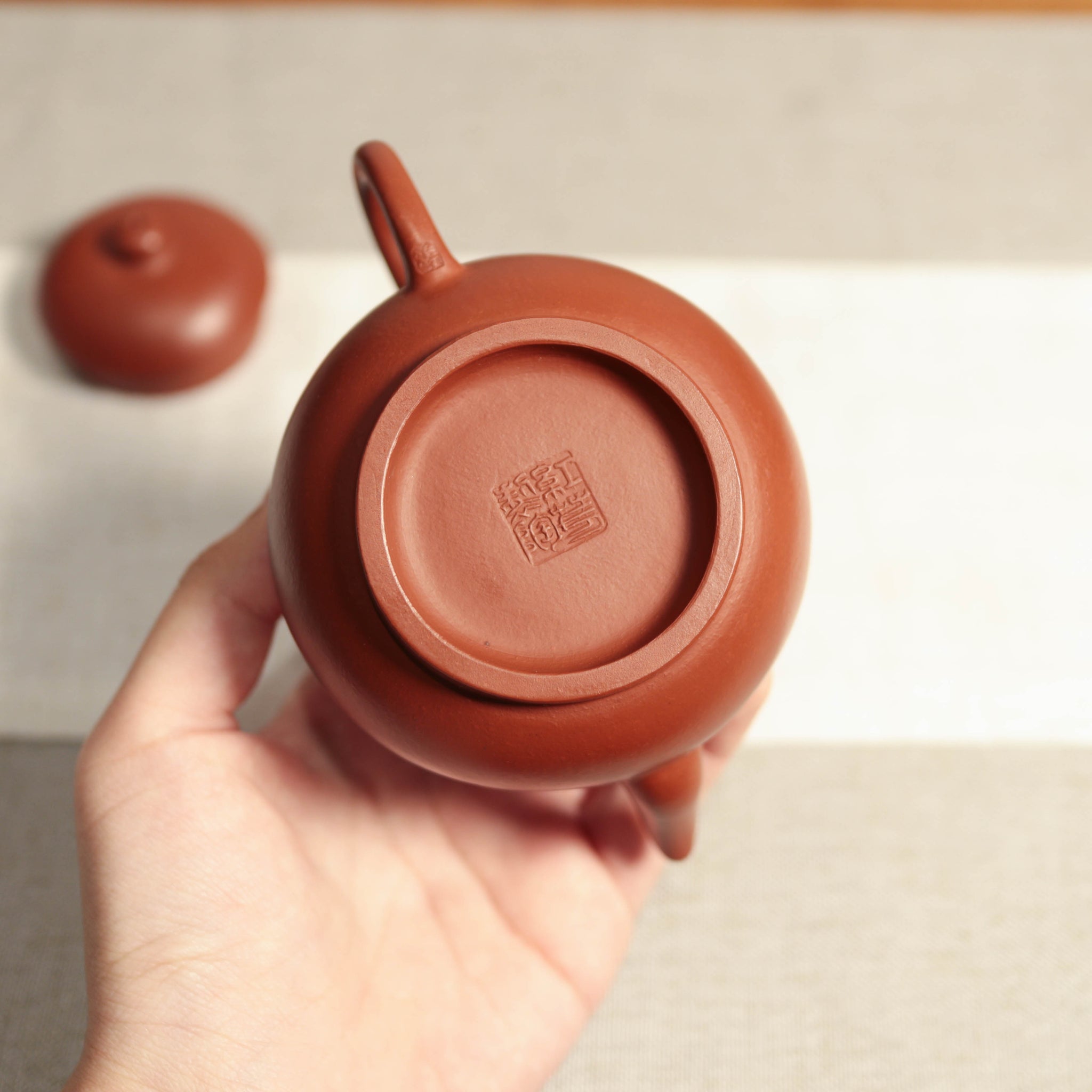 （已售出）【梨形】原礦大紅袍經典紫砂茶壺