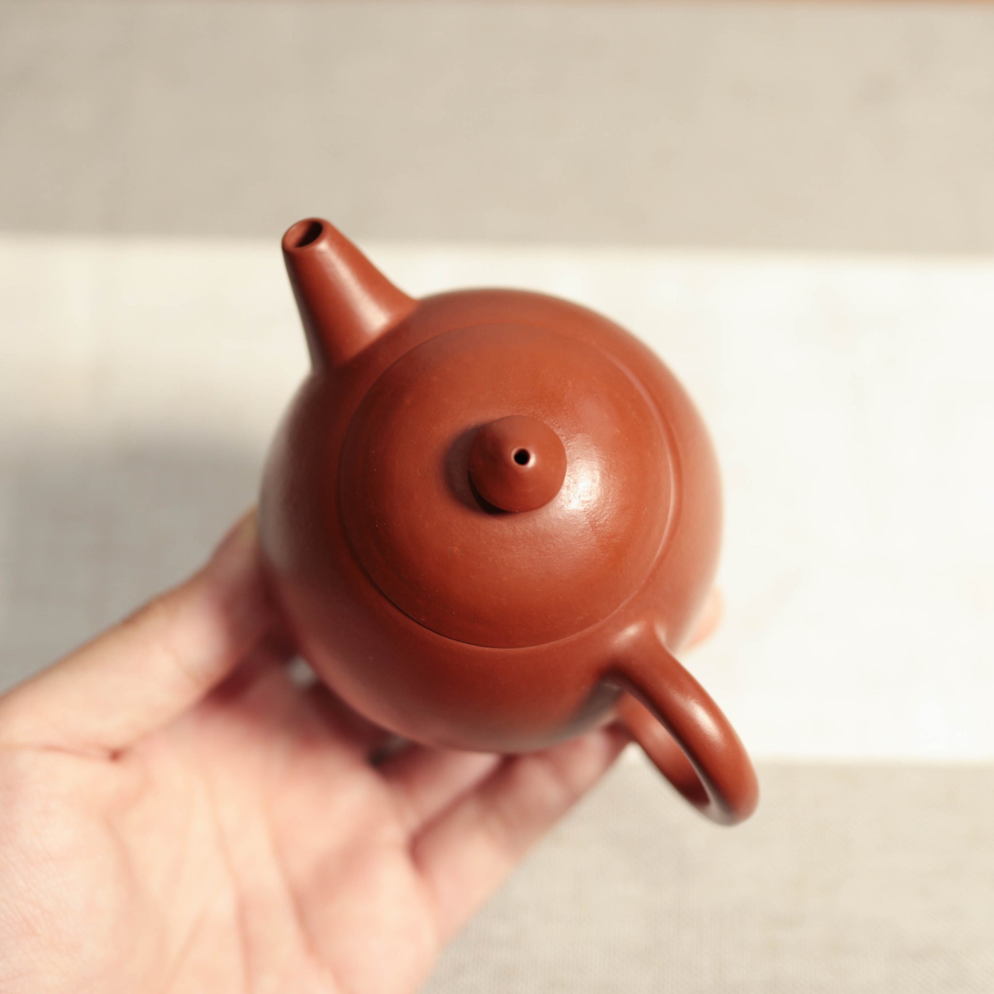 【Dragon Egg】Original Crimson Clay Classic Purple Clay Teapot