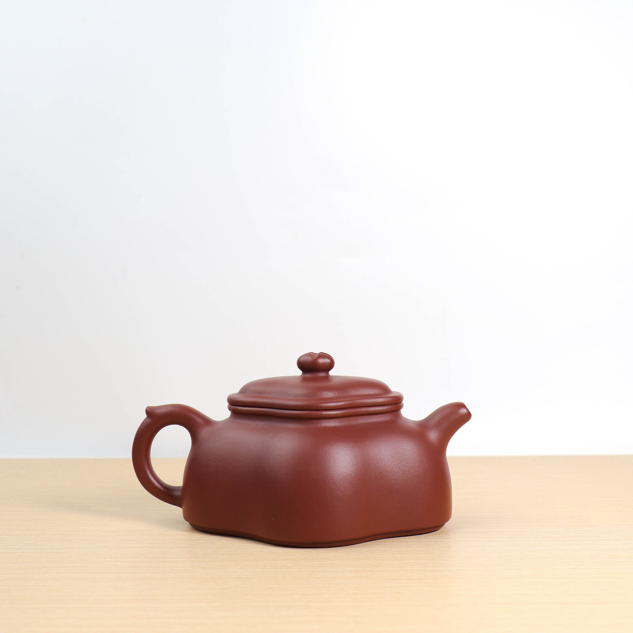 *新品* 【海棠壺】原礦紅皮龍簡意紫砂茶壺
