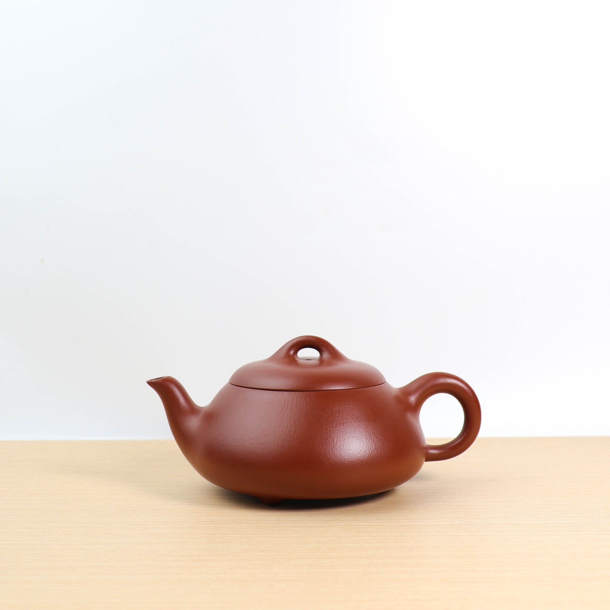（已售出）【漢棠石瓢】全手工原礦朱泥紫砂茶壺