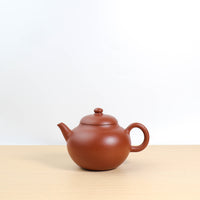 (Sold) [Mugu level] Fully handmade special grade small red clay and purple clay teapot (many traces of handcrafting)