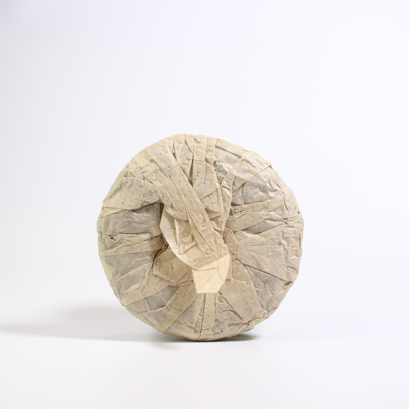 【1990年代中茶牌黃印百針金蓮熟餅】普洱熟茶 10克試飲裝