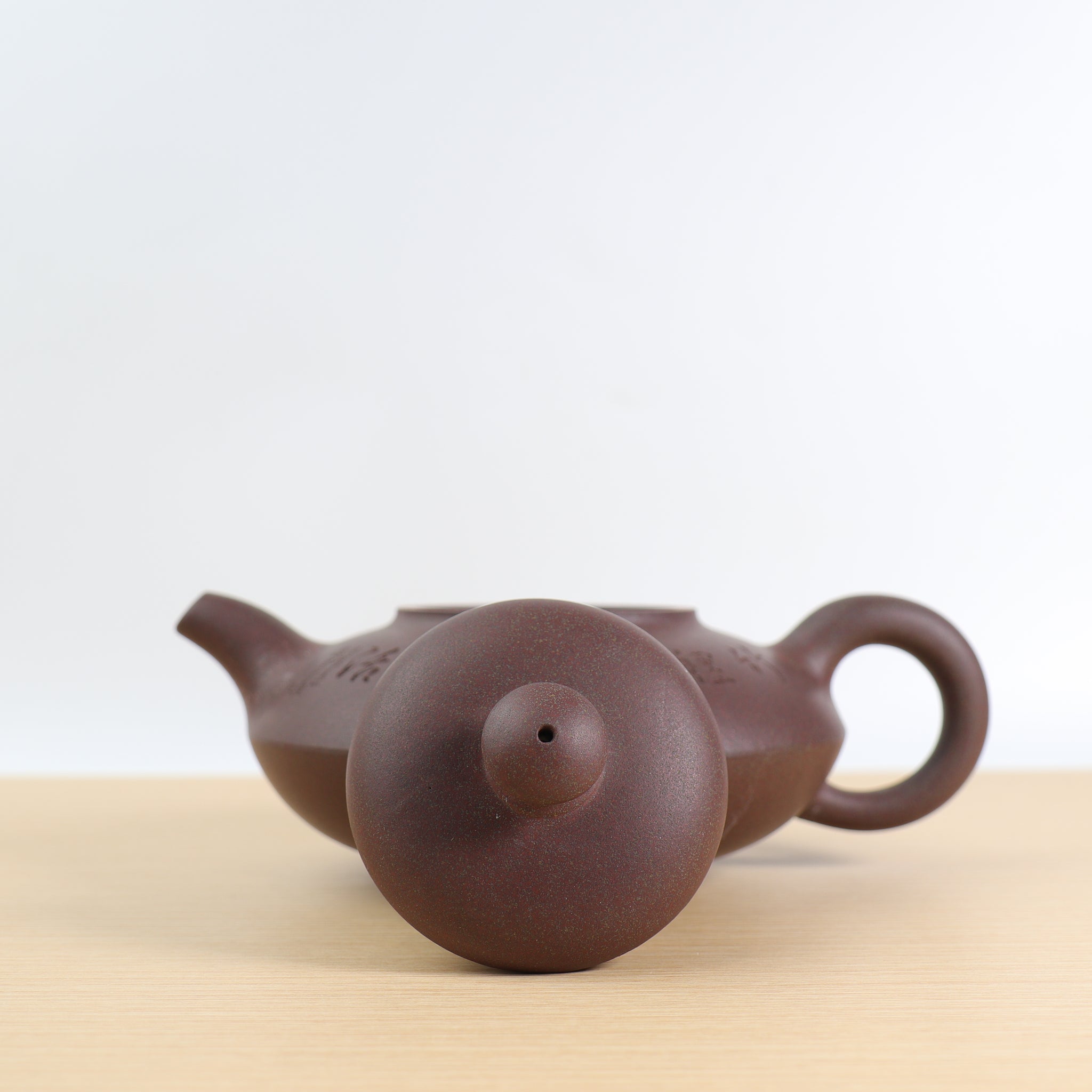 [Mansheng Acacia Pot] Original ore Yunwu Guifei clay engraved purple sand teapot