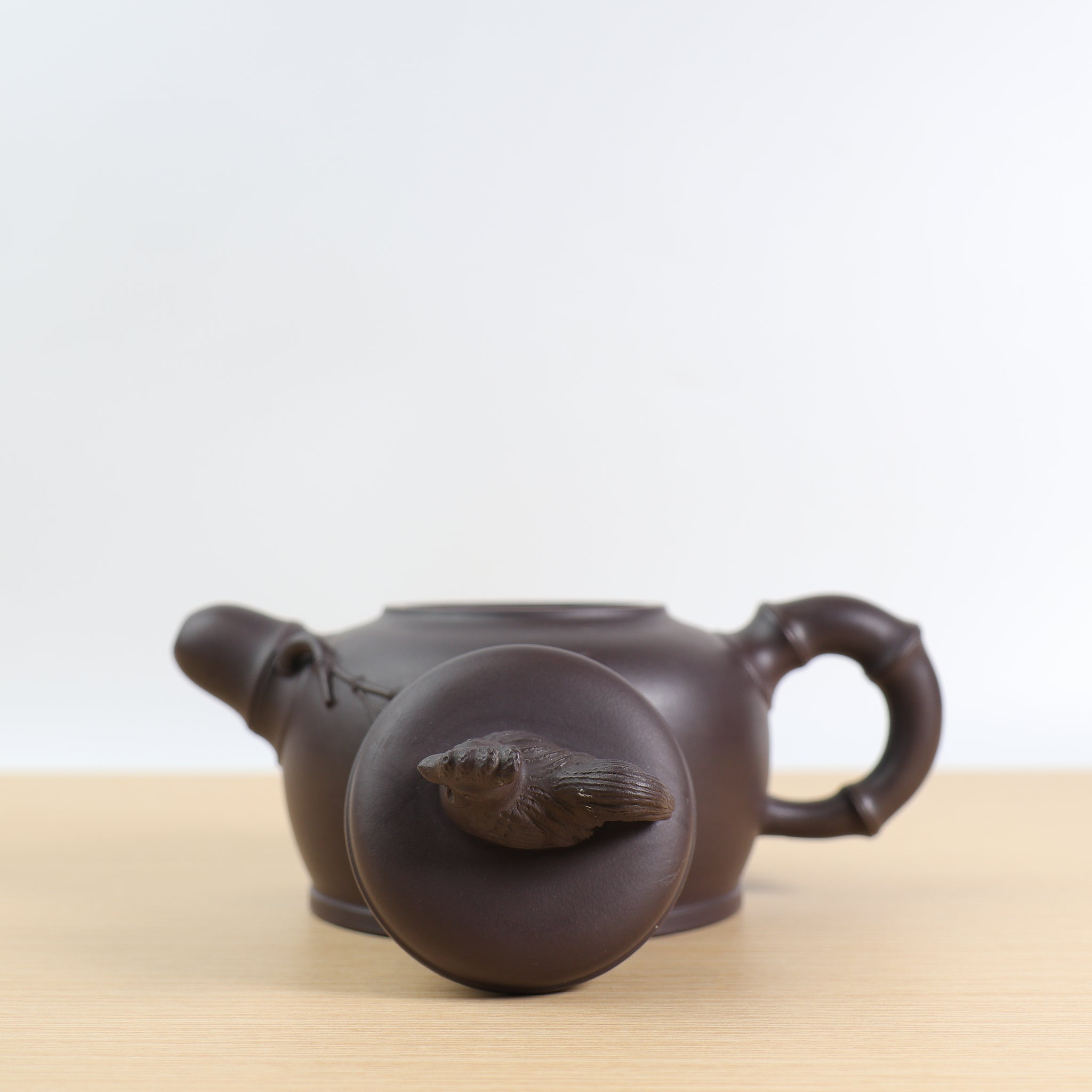 [Chicken Pot of the Twelve Zodiac Signs] Raw Mineral Purple Clay Teapot